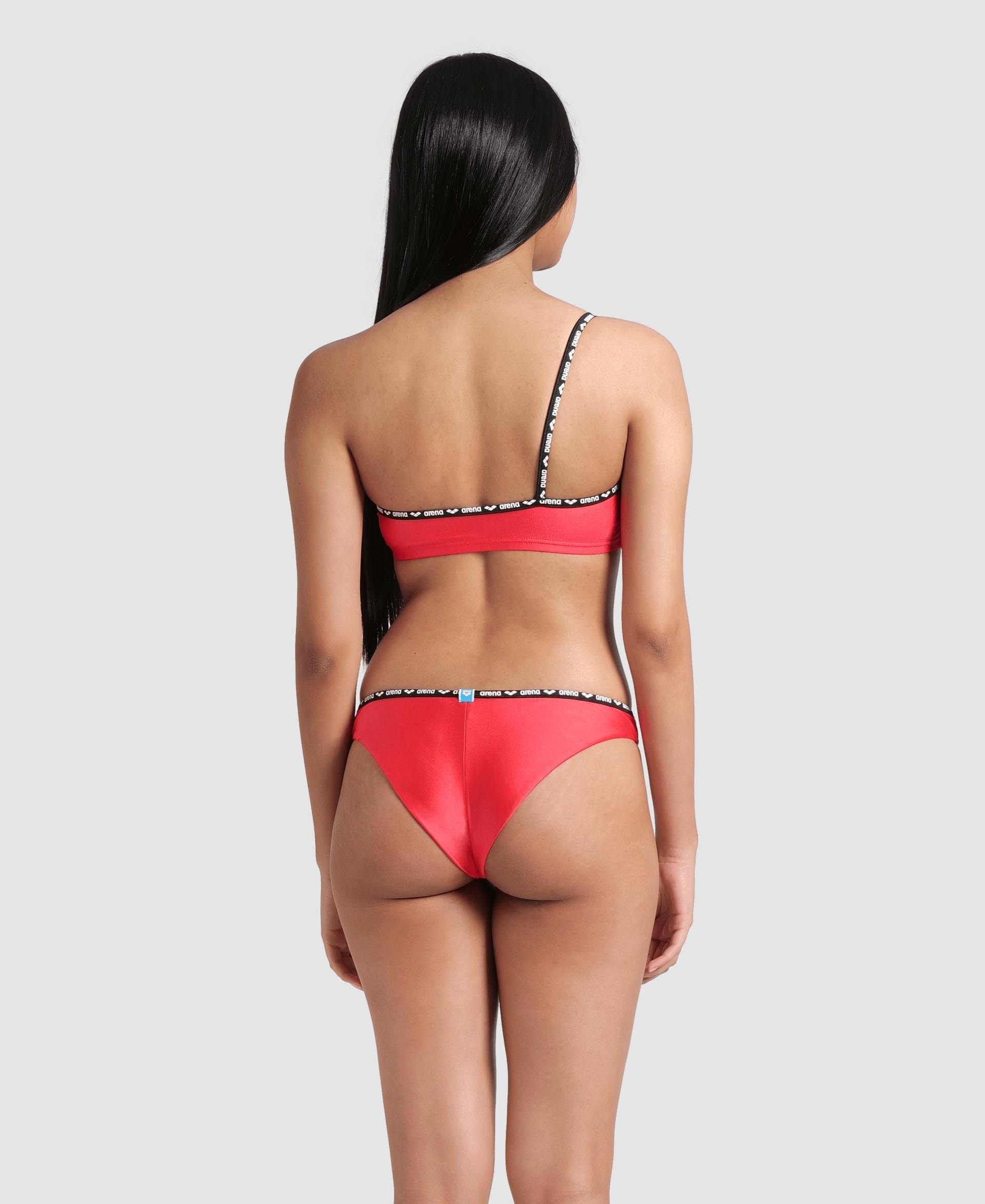 Women's Bikini arena Solid Single Shoulder