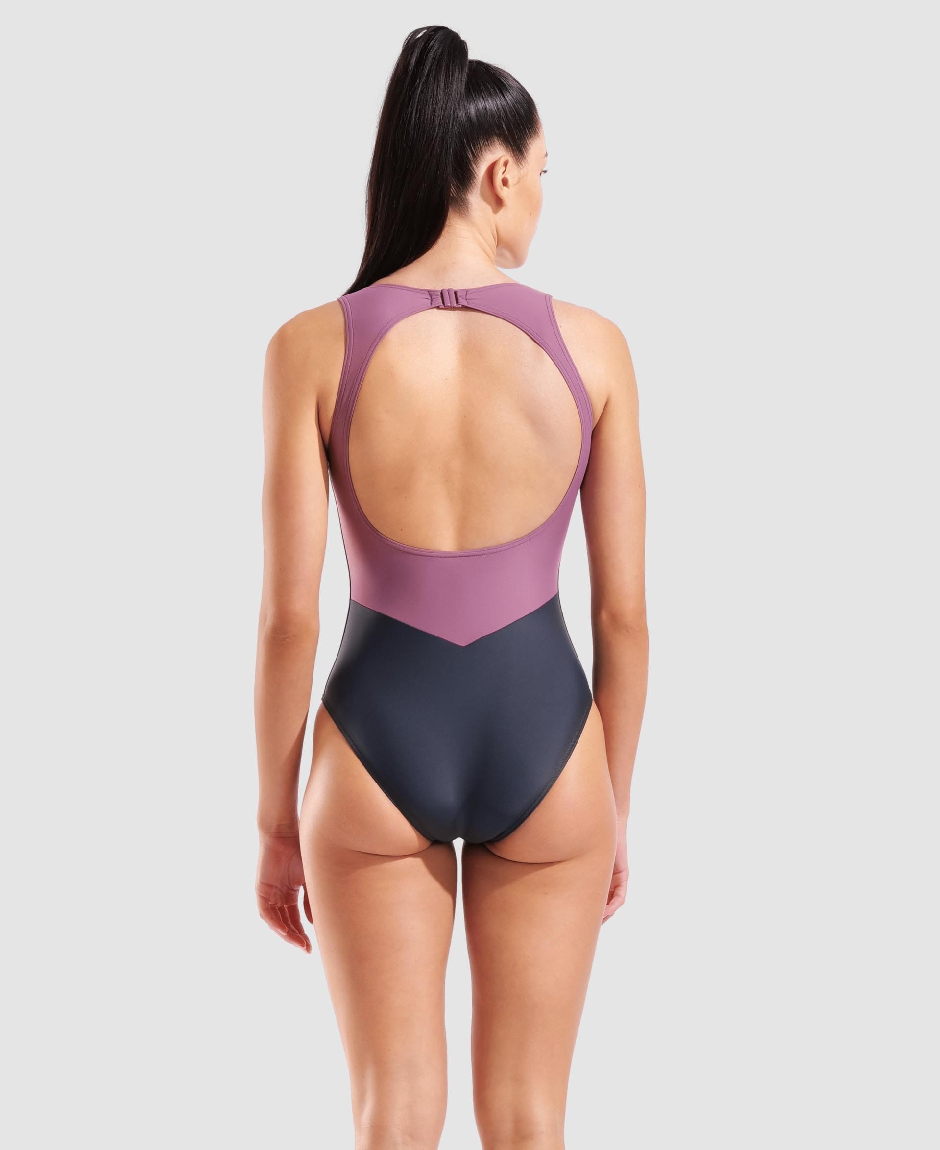 Women's Swimsuit arena Vita Life O Back Black