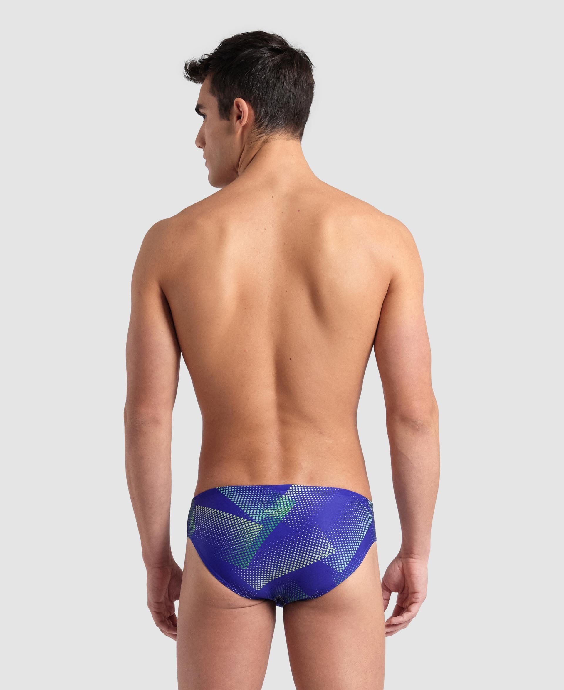 Men’s Swim Brief arena Halftone Print
