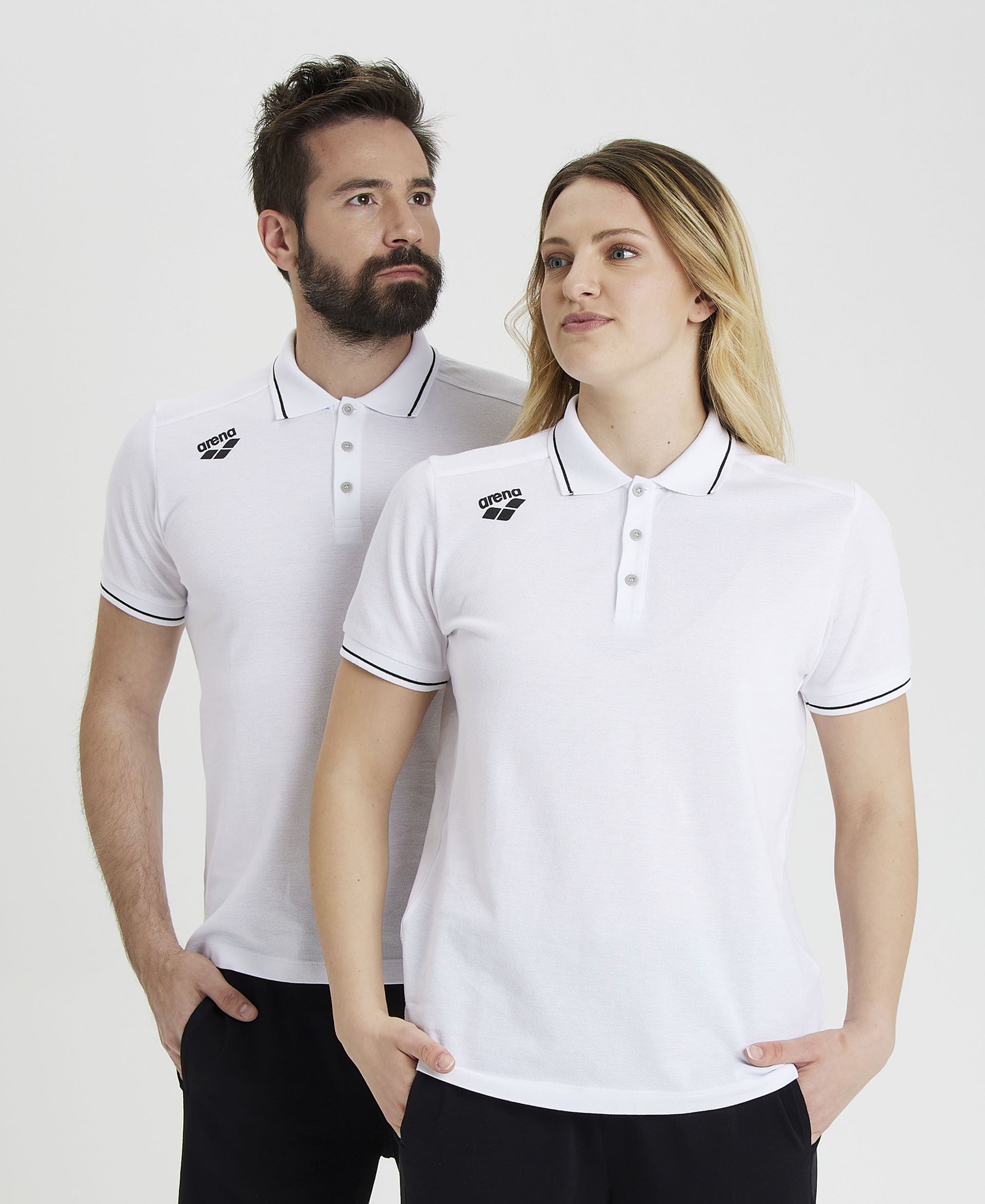 Unisex Team Cotton Polo Shirt Solid