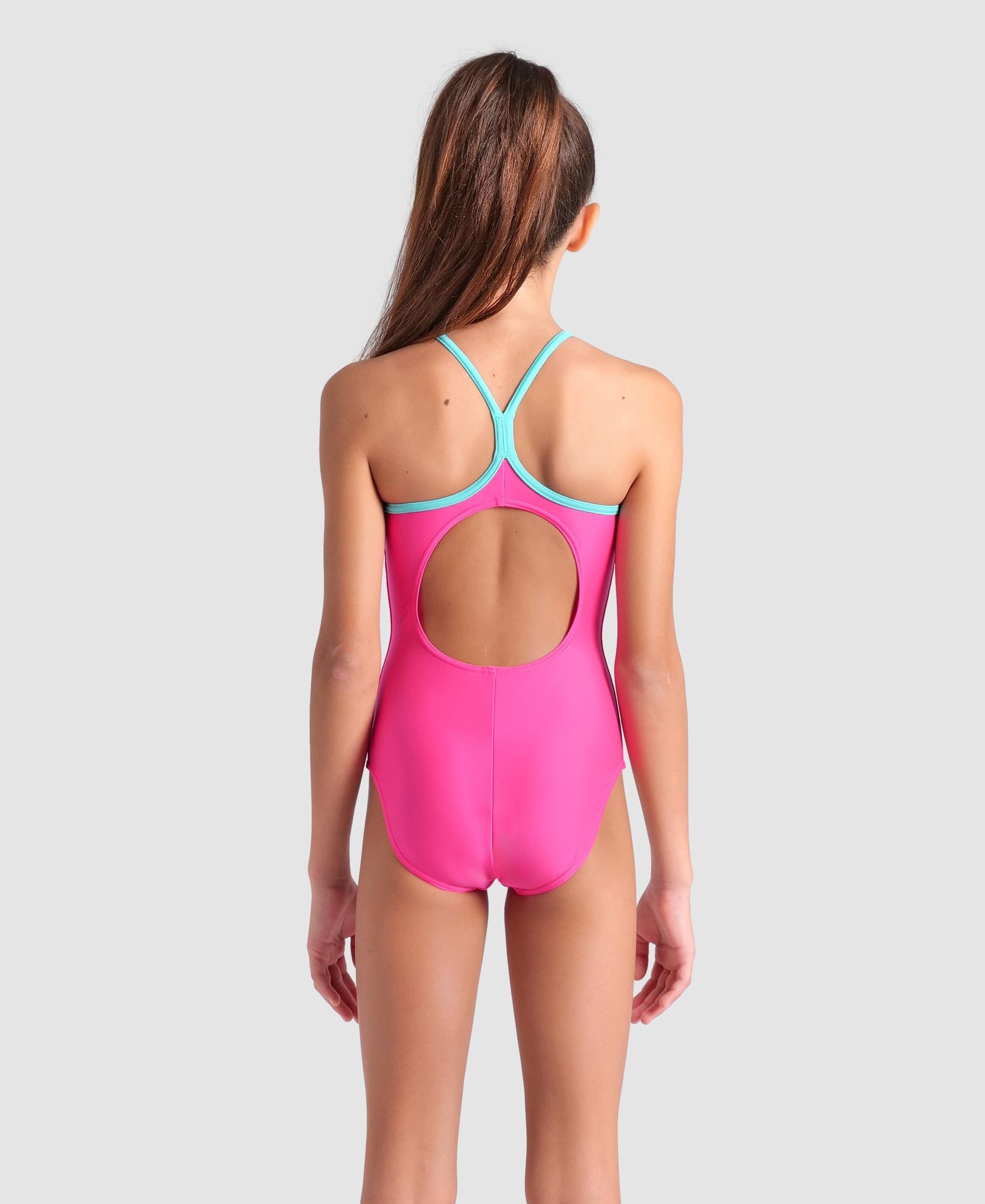 Girls’ Swimsuit Lightdrop Back Solid