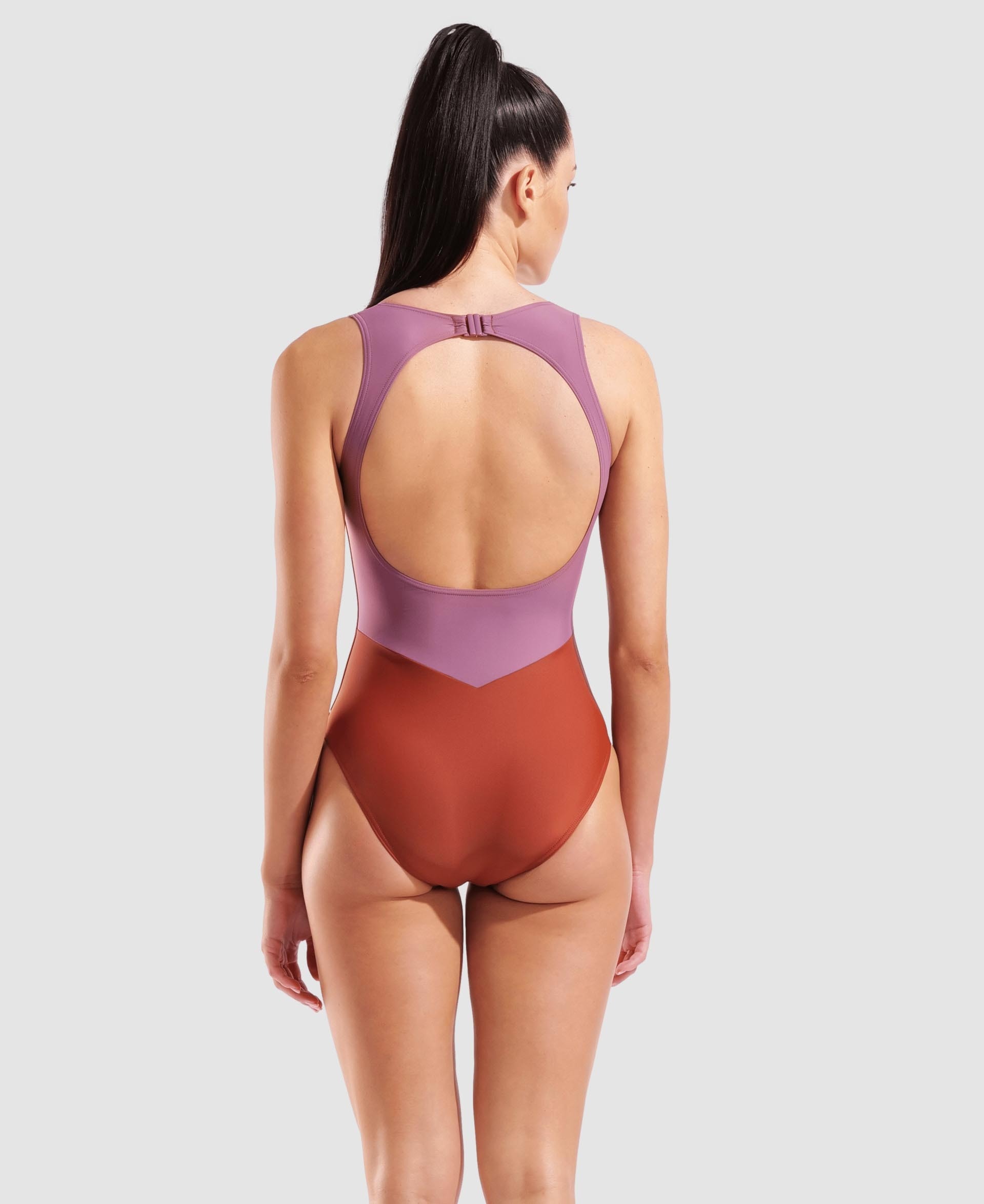 Women's Swimsuit arena Vita Life O Back Red