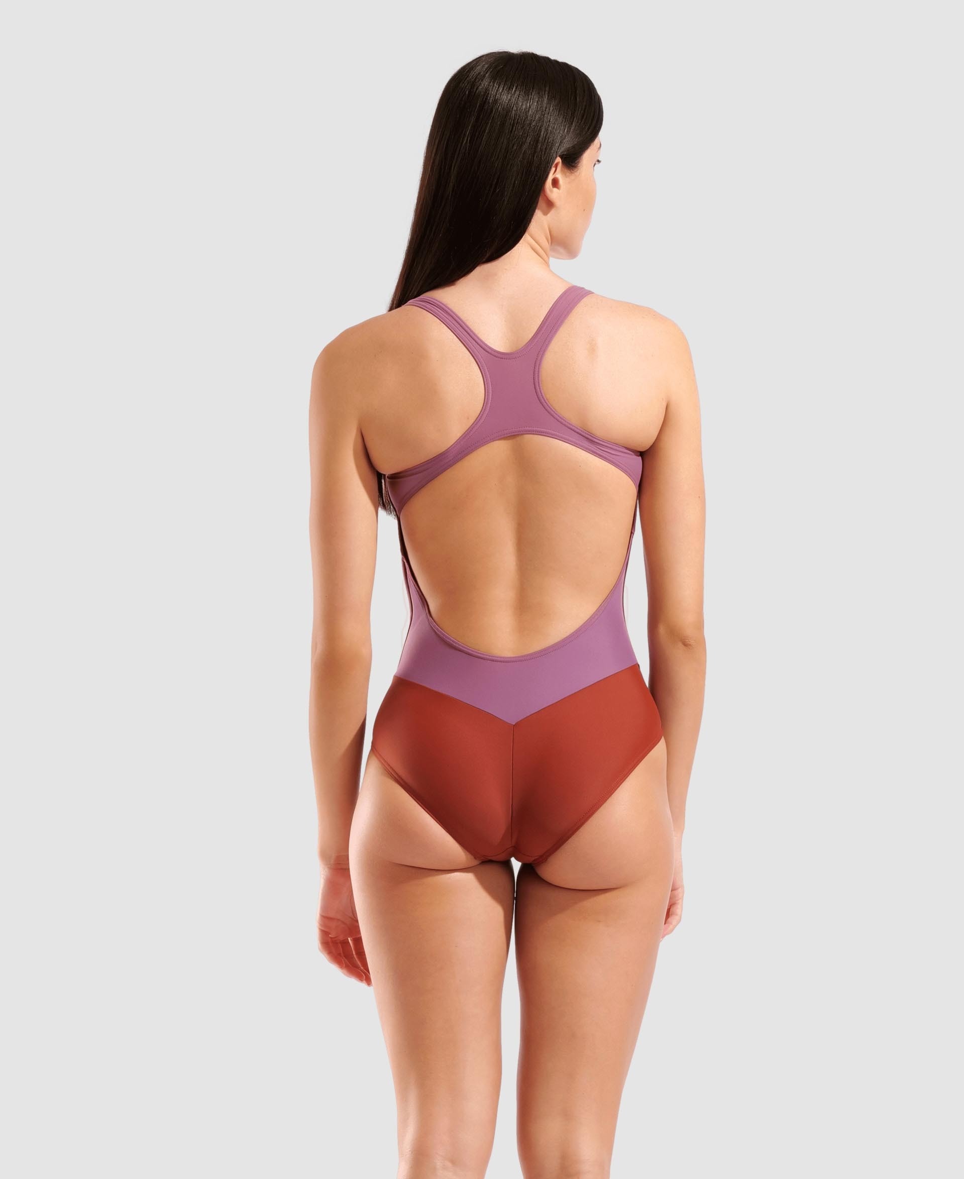 Women's Swimsuit arena Vita Life Swim Pro Back Red