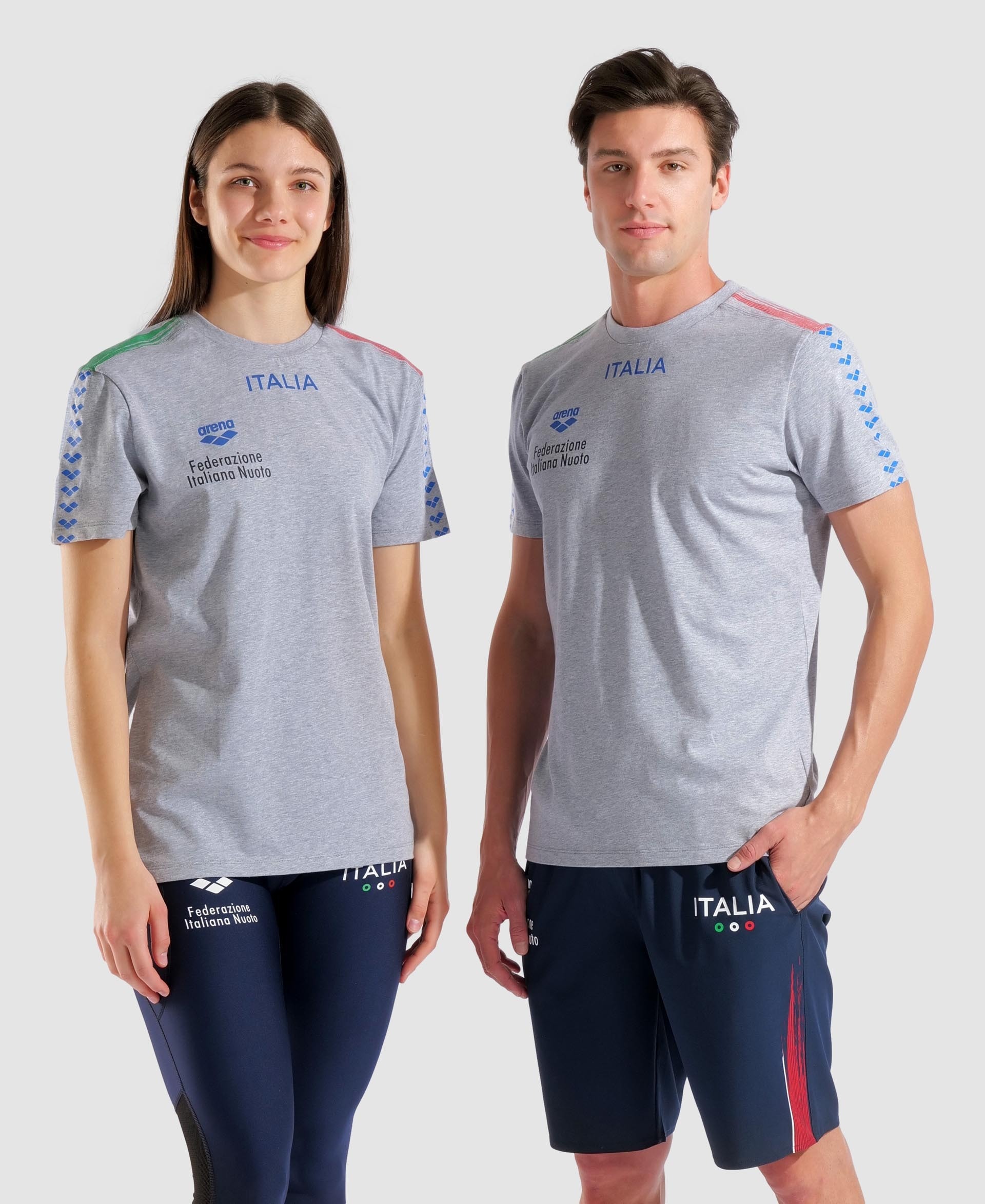 Unisex Team Stripe T-shirt arena Italia