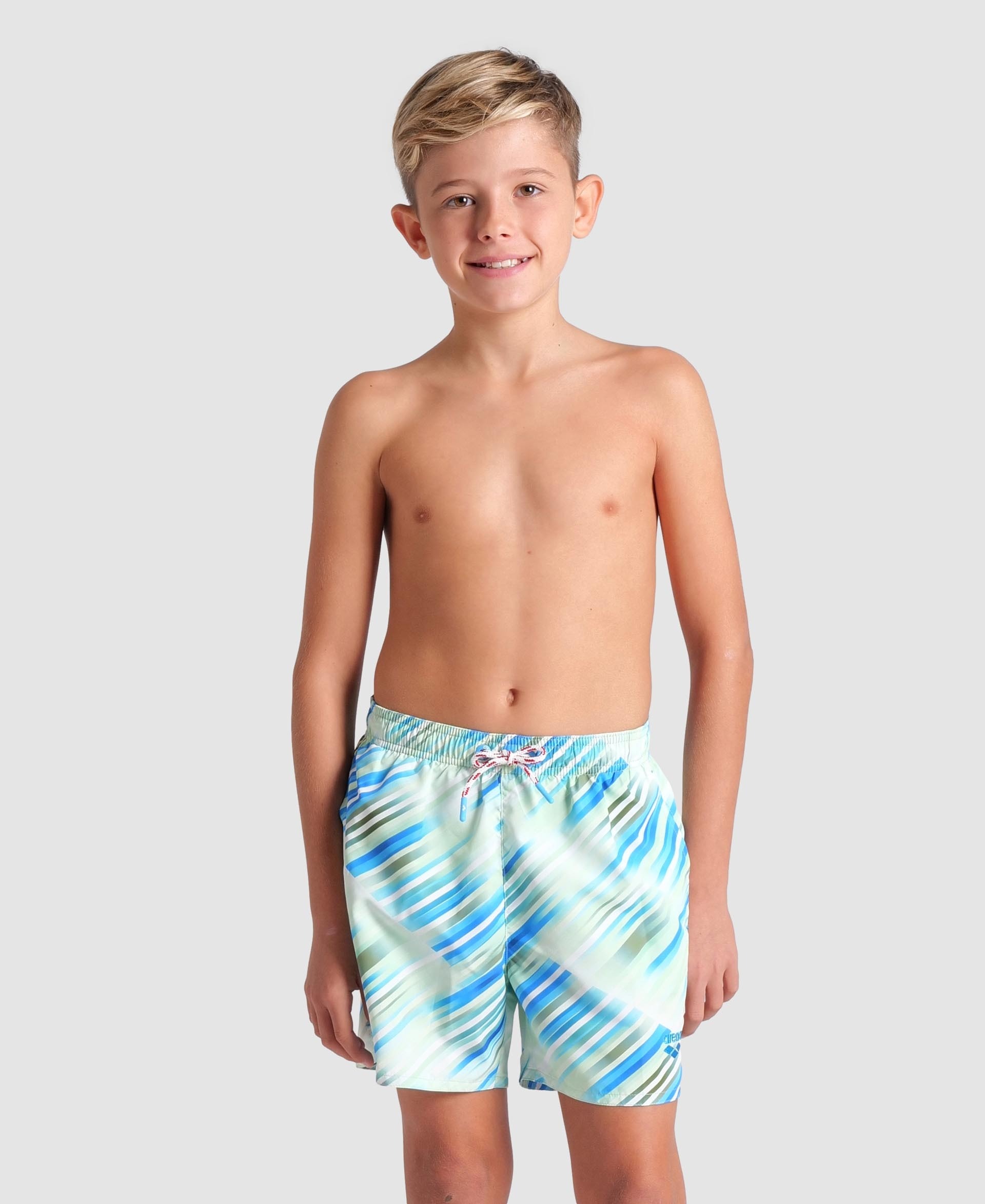 Boys' Beach Boxer 32 cm arena Allover Water Print Multiprints
