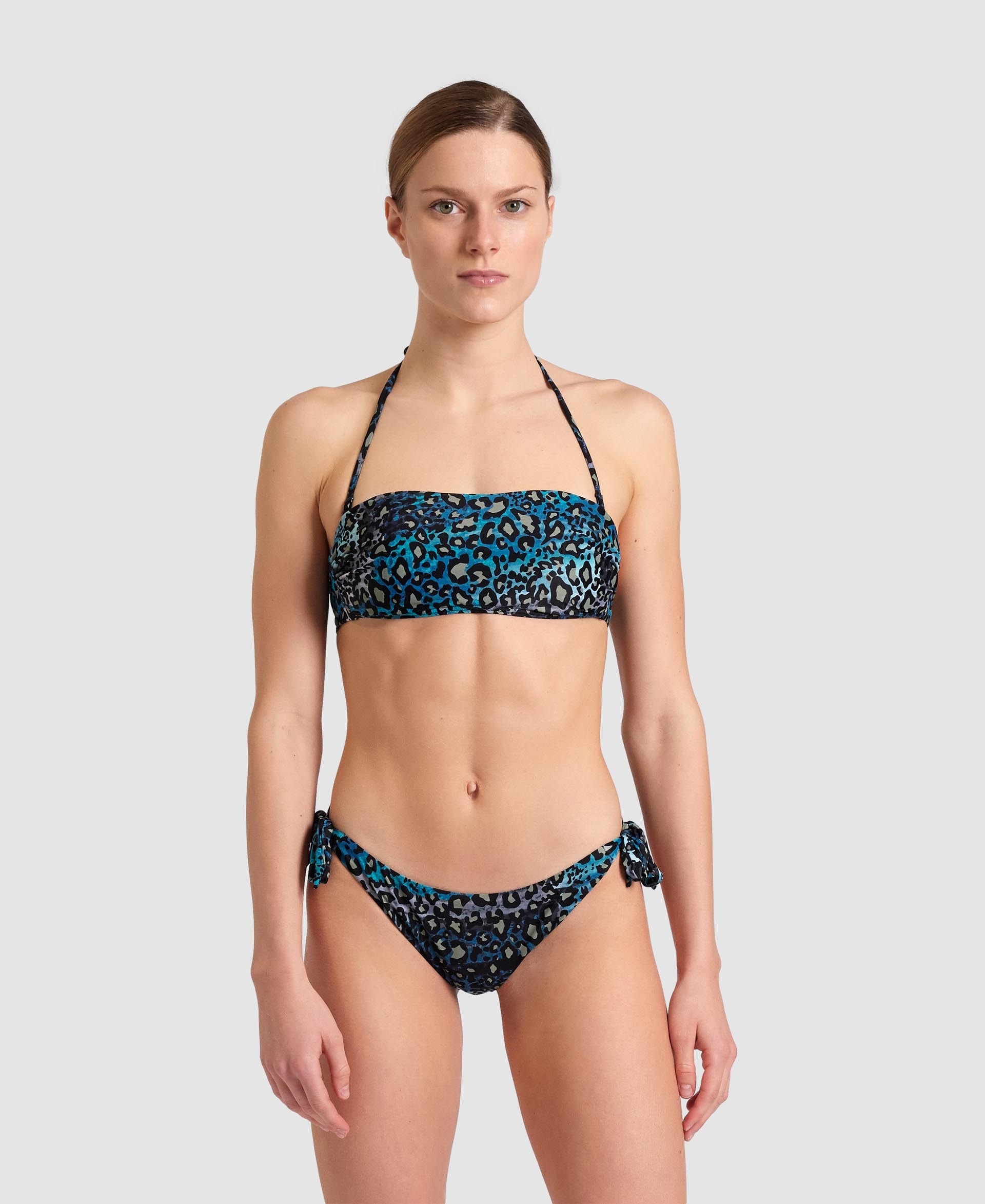 Women's Bandeau bikini arena Water Print Multiprints