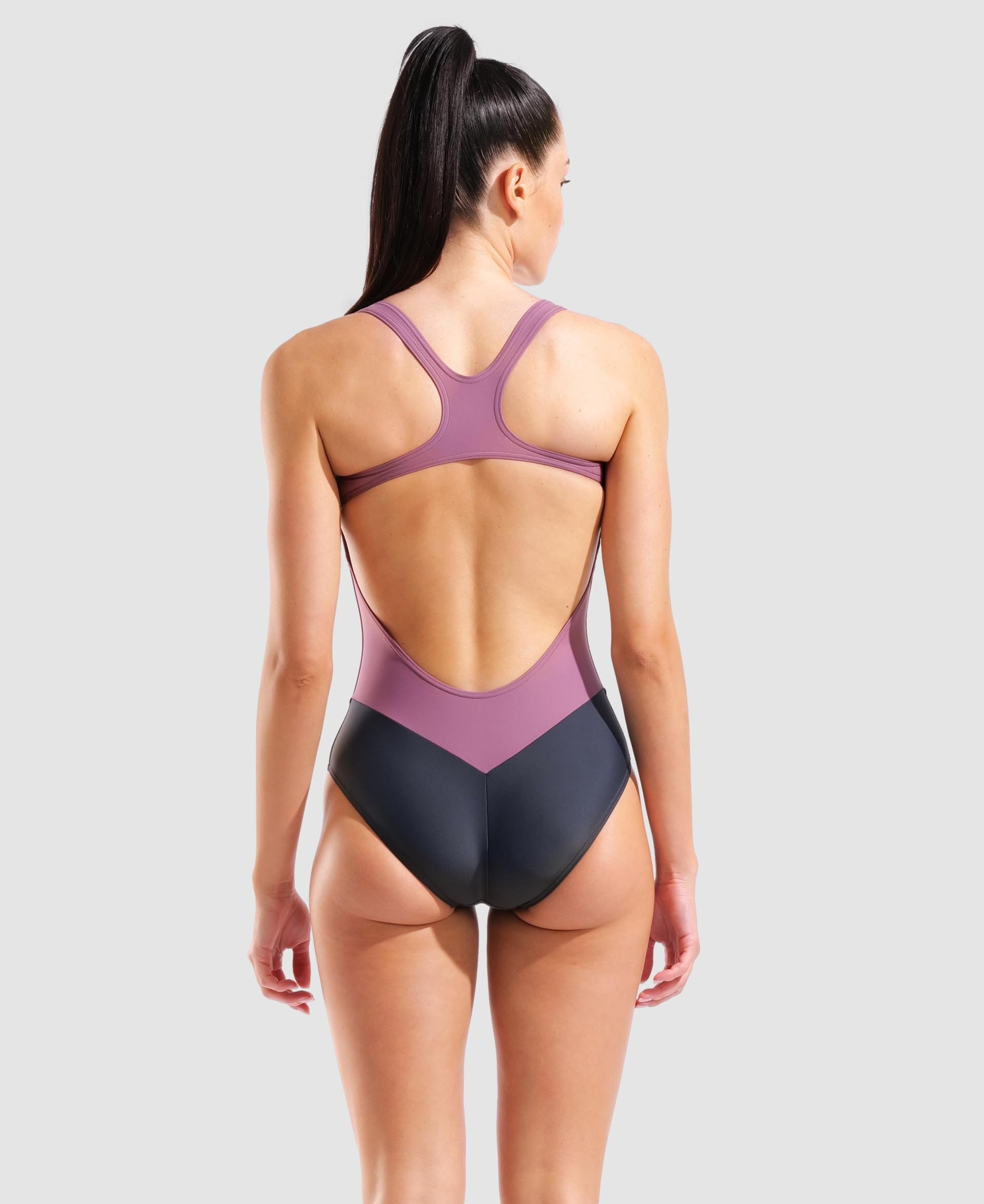 Women's Swimsuit arena Vita Life Swim Pro Back Black