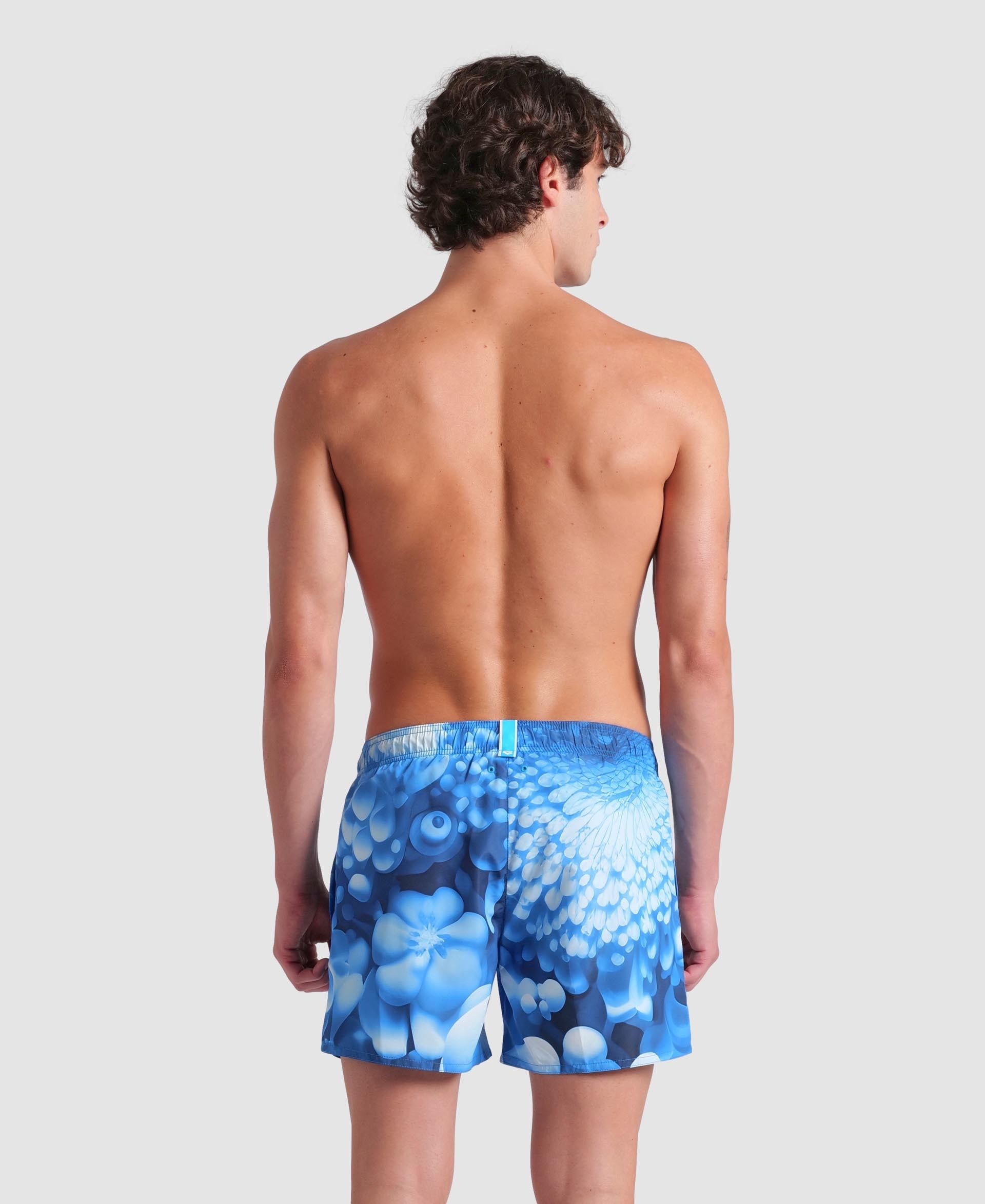 Men's Beach Short 36,5 cm arena Allover Water Print Multiprints
