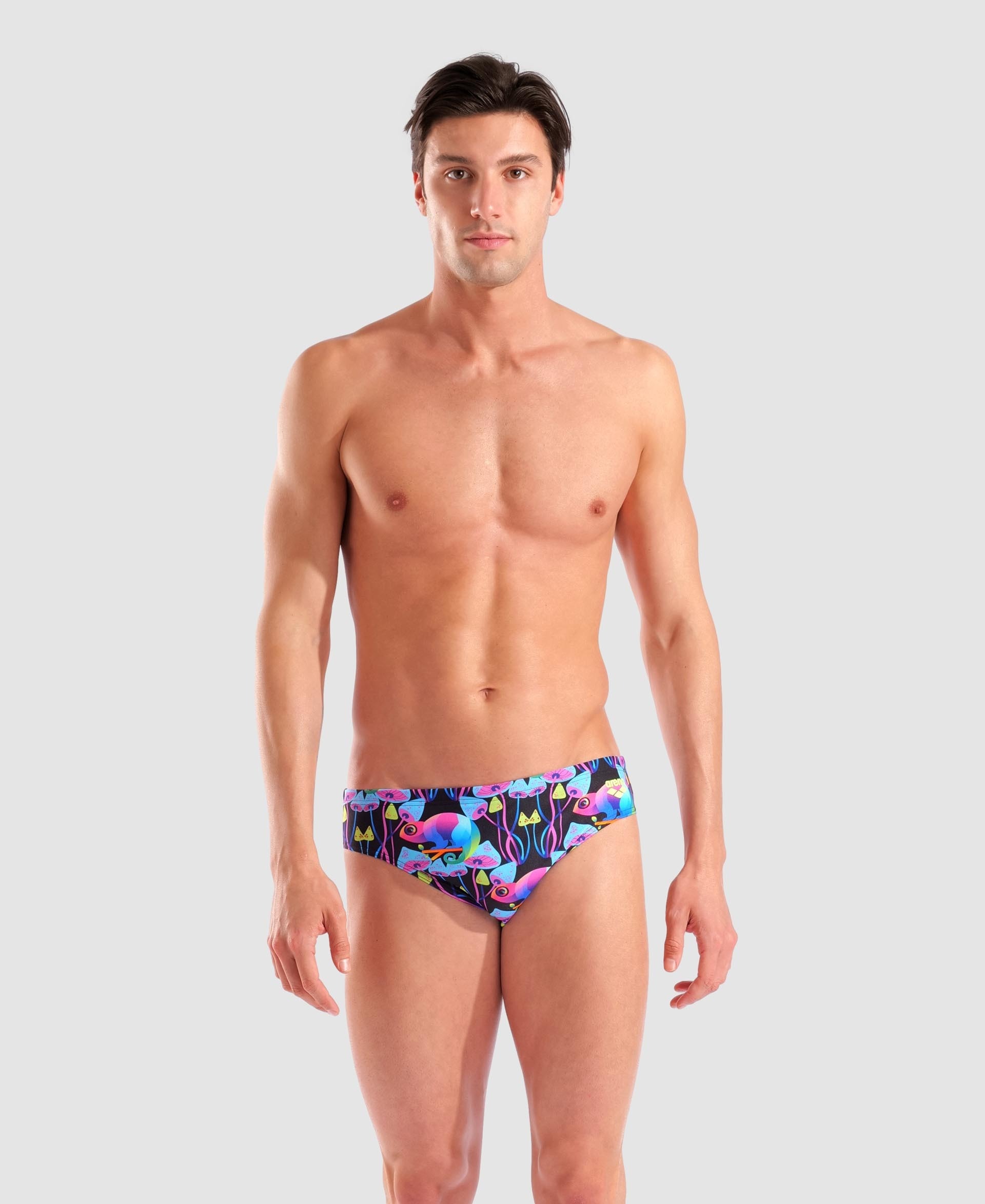 Men's Swim Brief arena Multi Chameleons