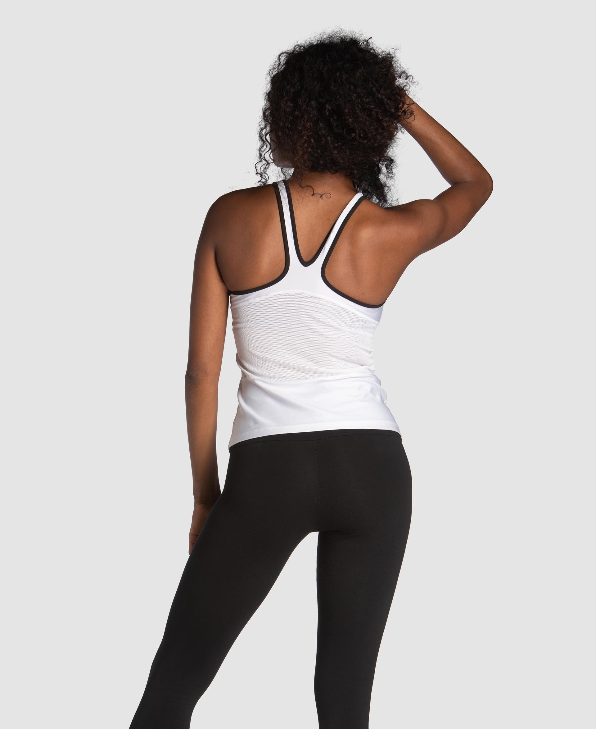 Women's Mesh Panel Tank Top