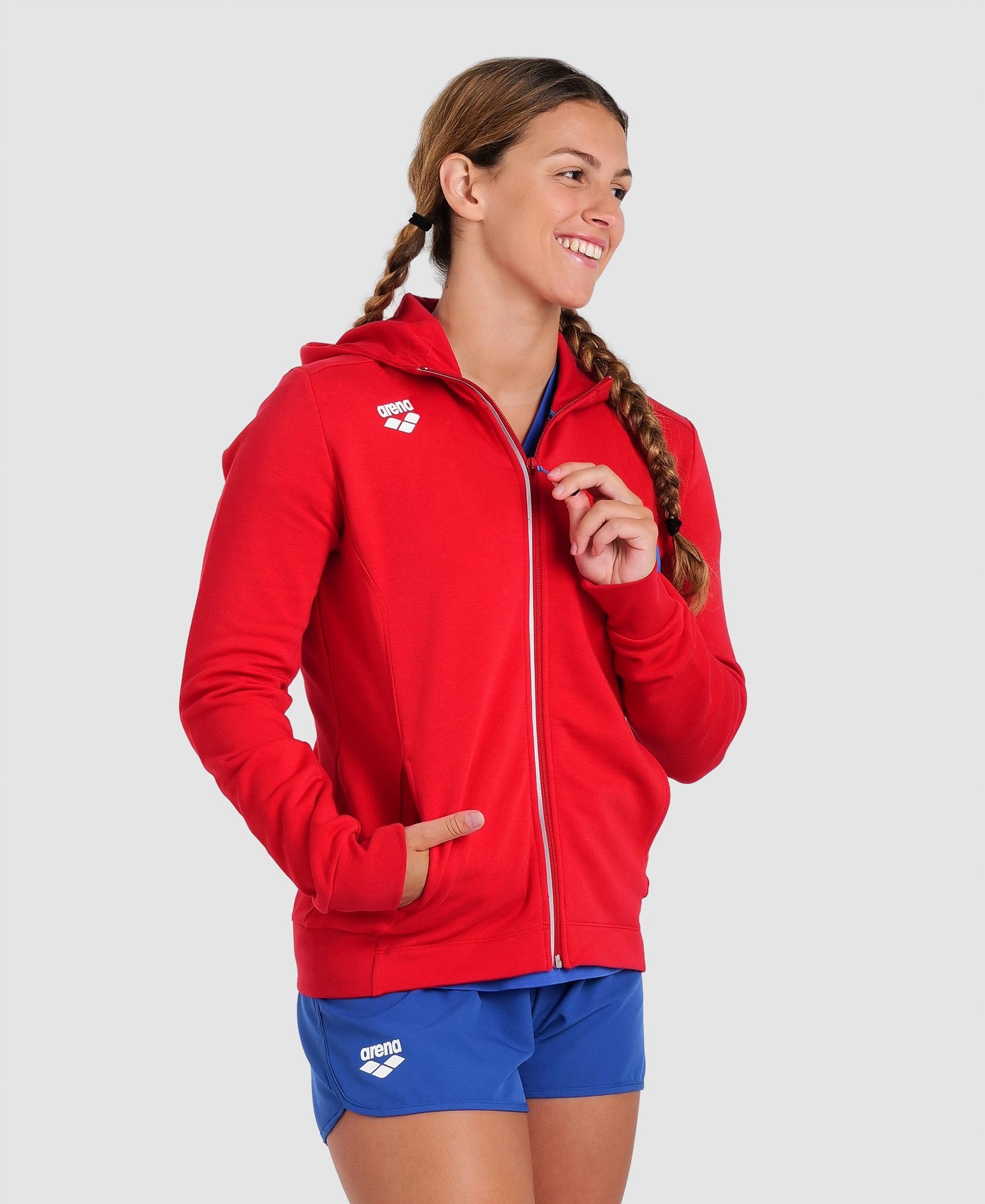 Women's Team Hooded Jacket Panel