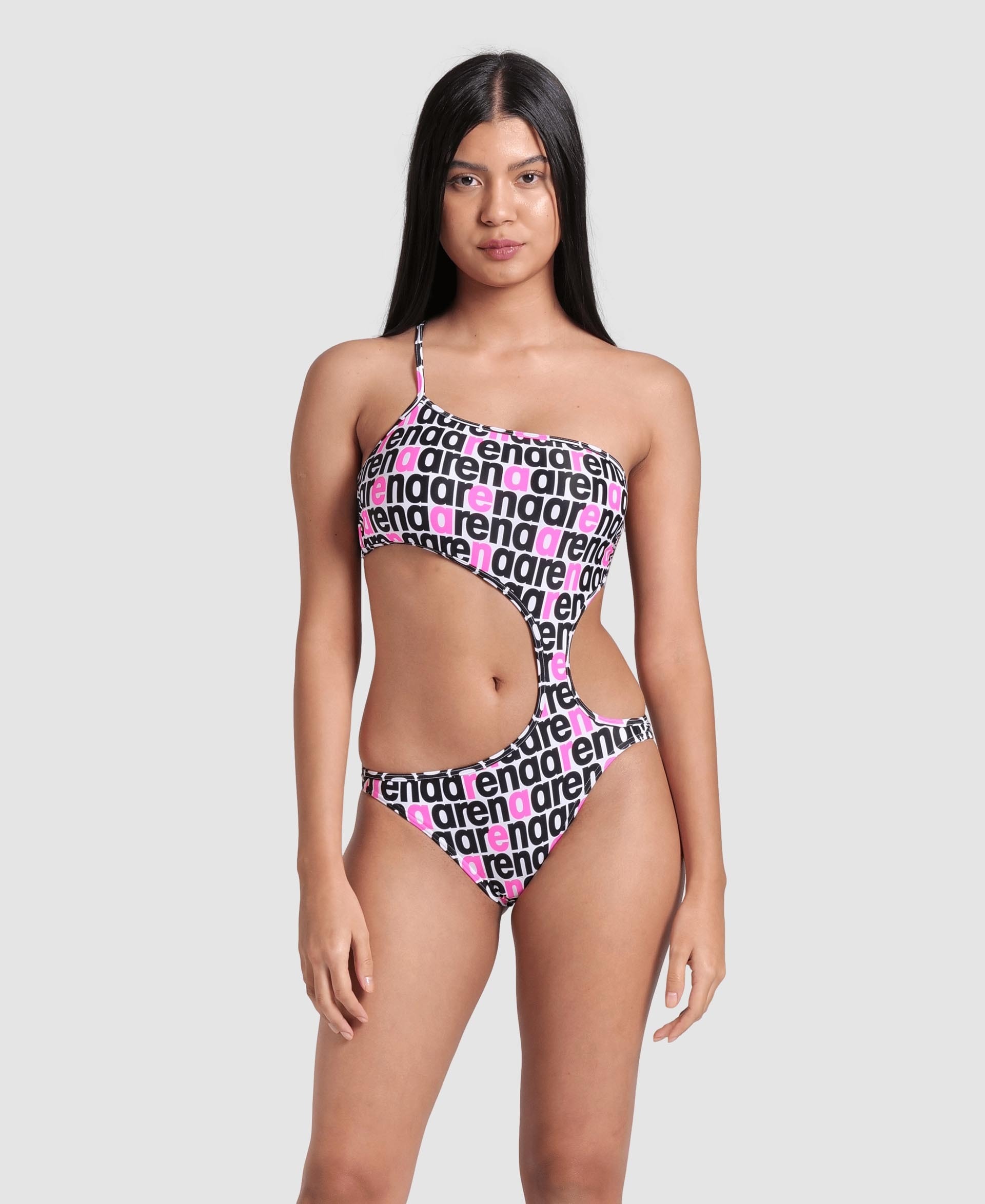 Women's Swimsuit arena Logotype Single Shoulder