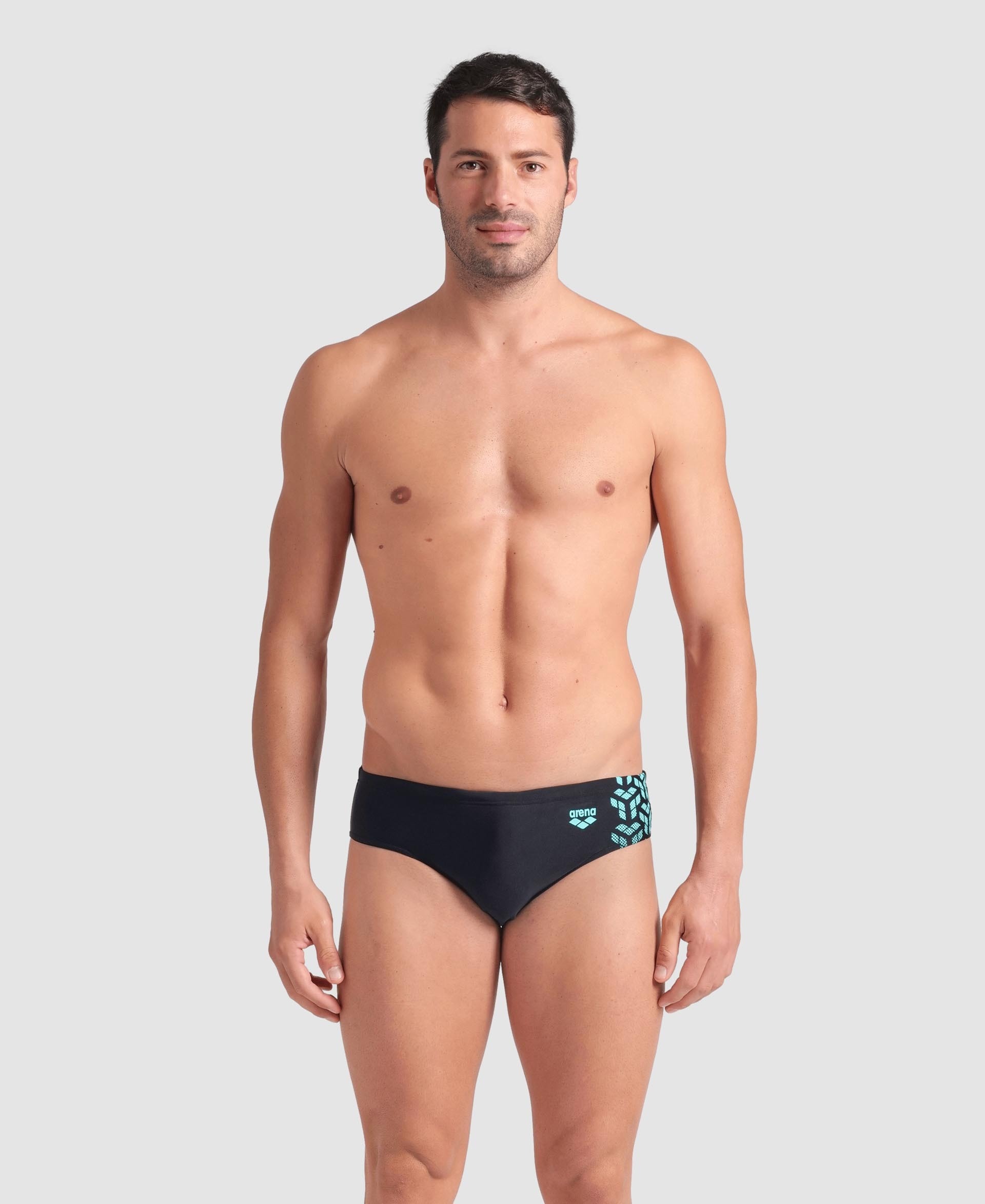 Men’s Swim Brief arena Kikko V Print