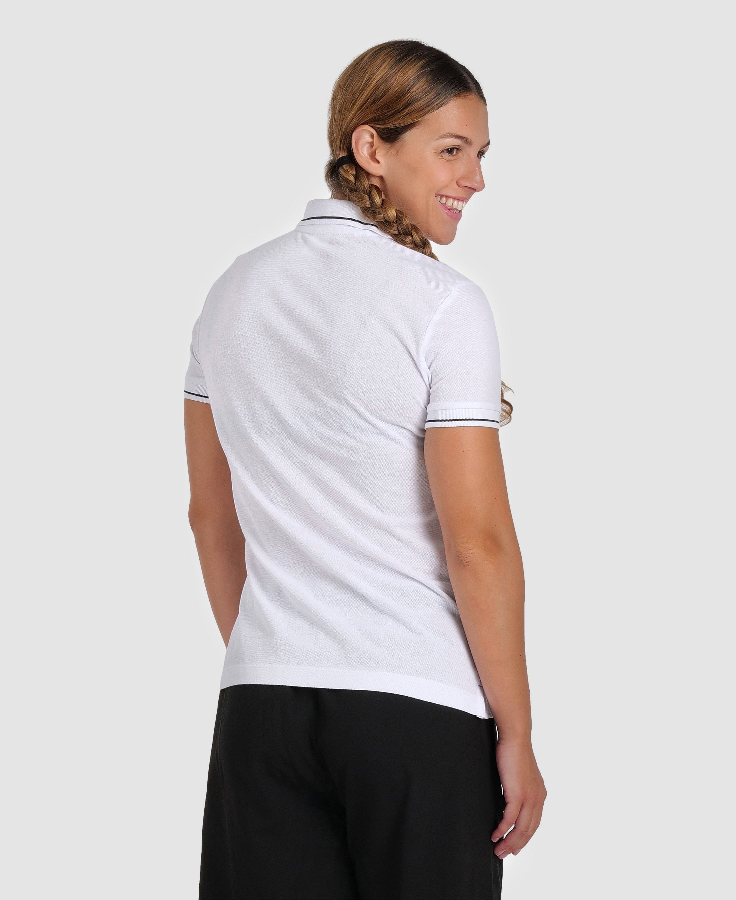 Women's Team Cotton Polo Shirt Solid