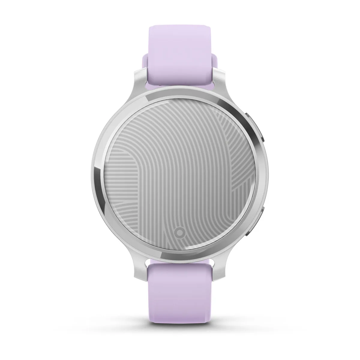 Lily® 2 Active Silver with Purple Jasmine Silicone Band