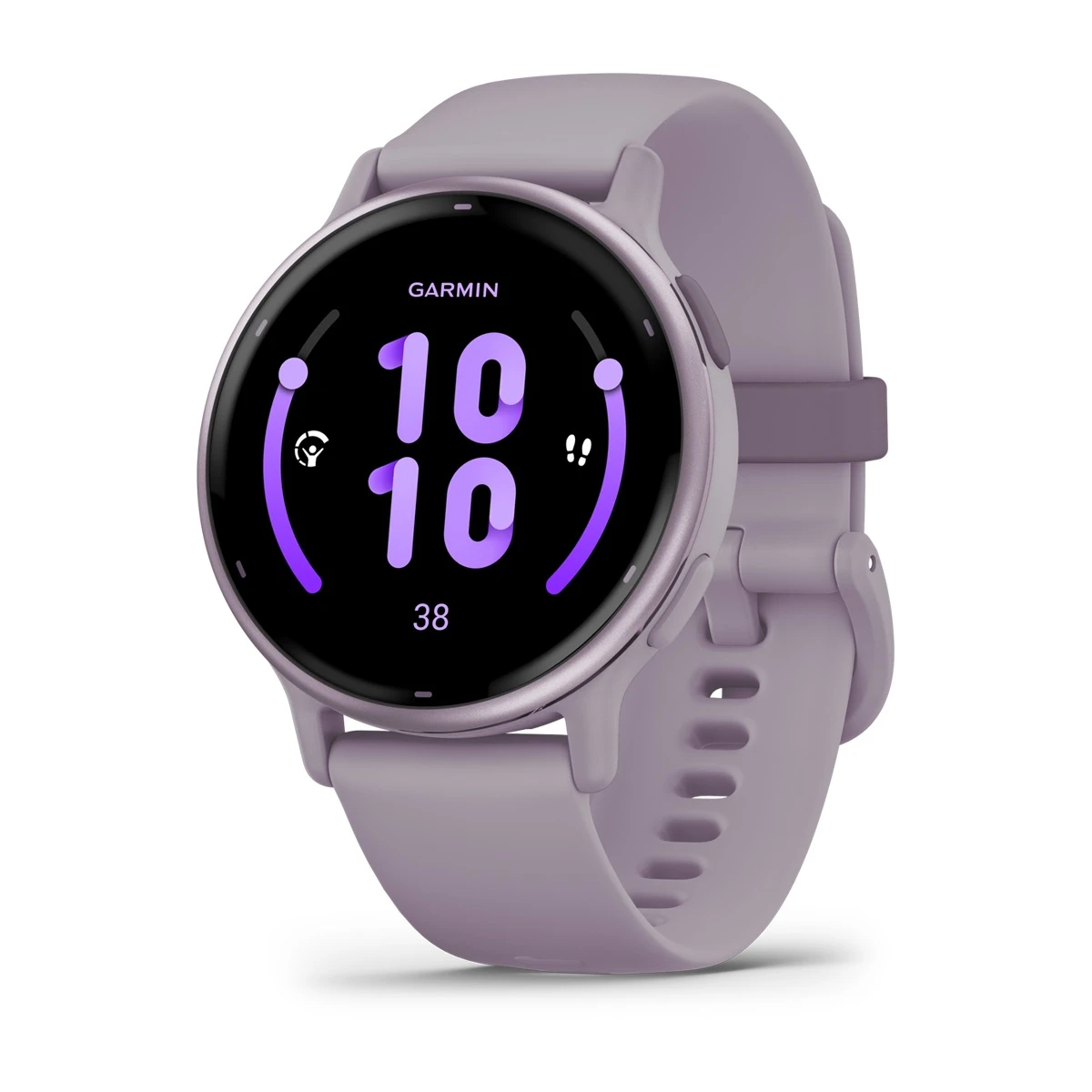 vívoactive® 5 Metallic Orchid Aluminum Bezel with Orchid Case and Silicone Band