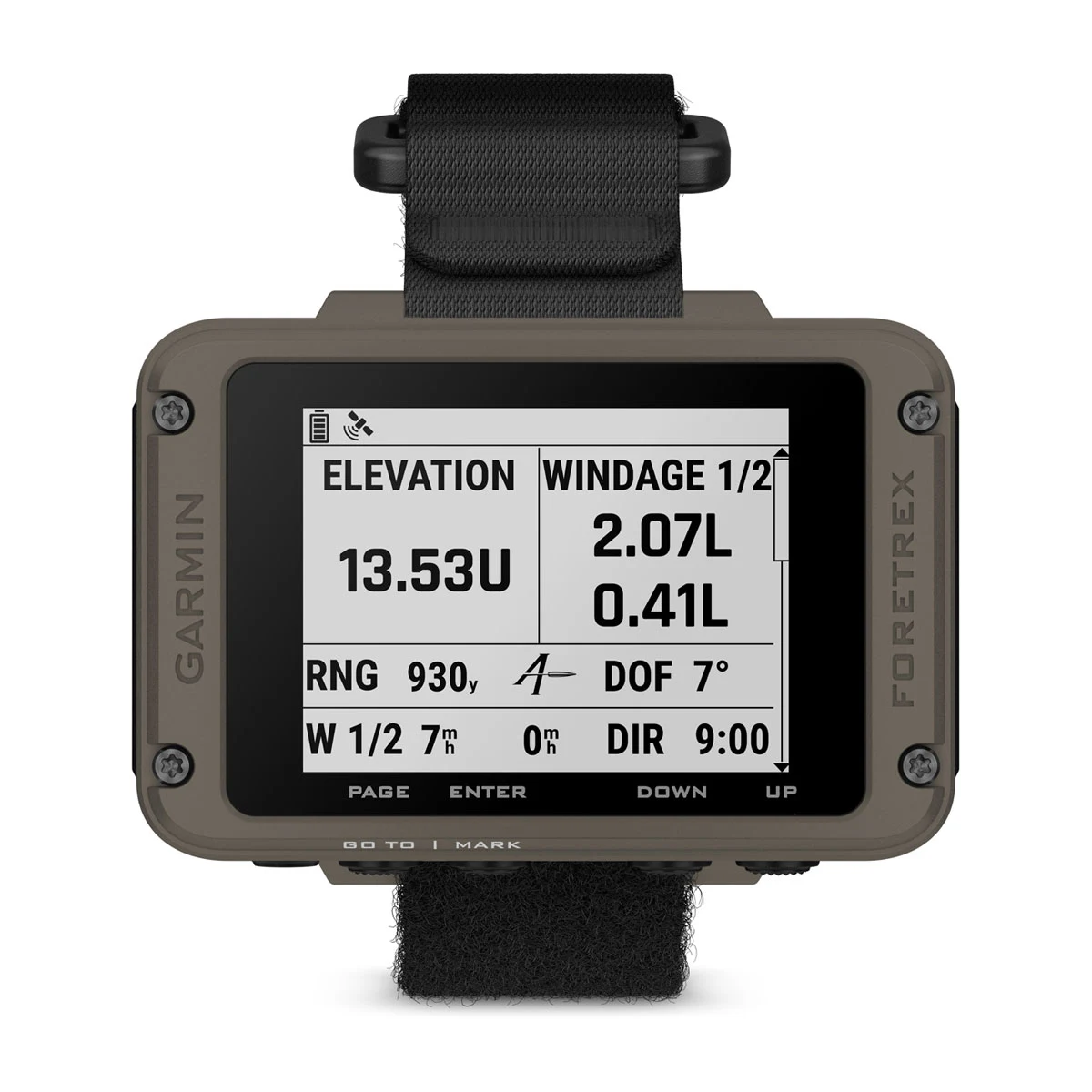 Foretrex® 901 Ballistic Edition Wrist-mounted GPS Navigator with Strap