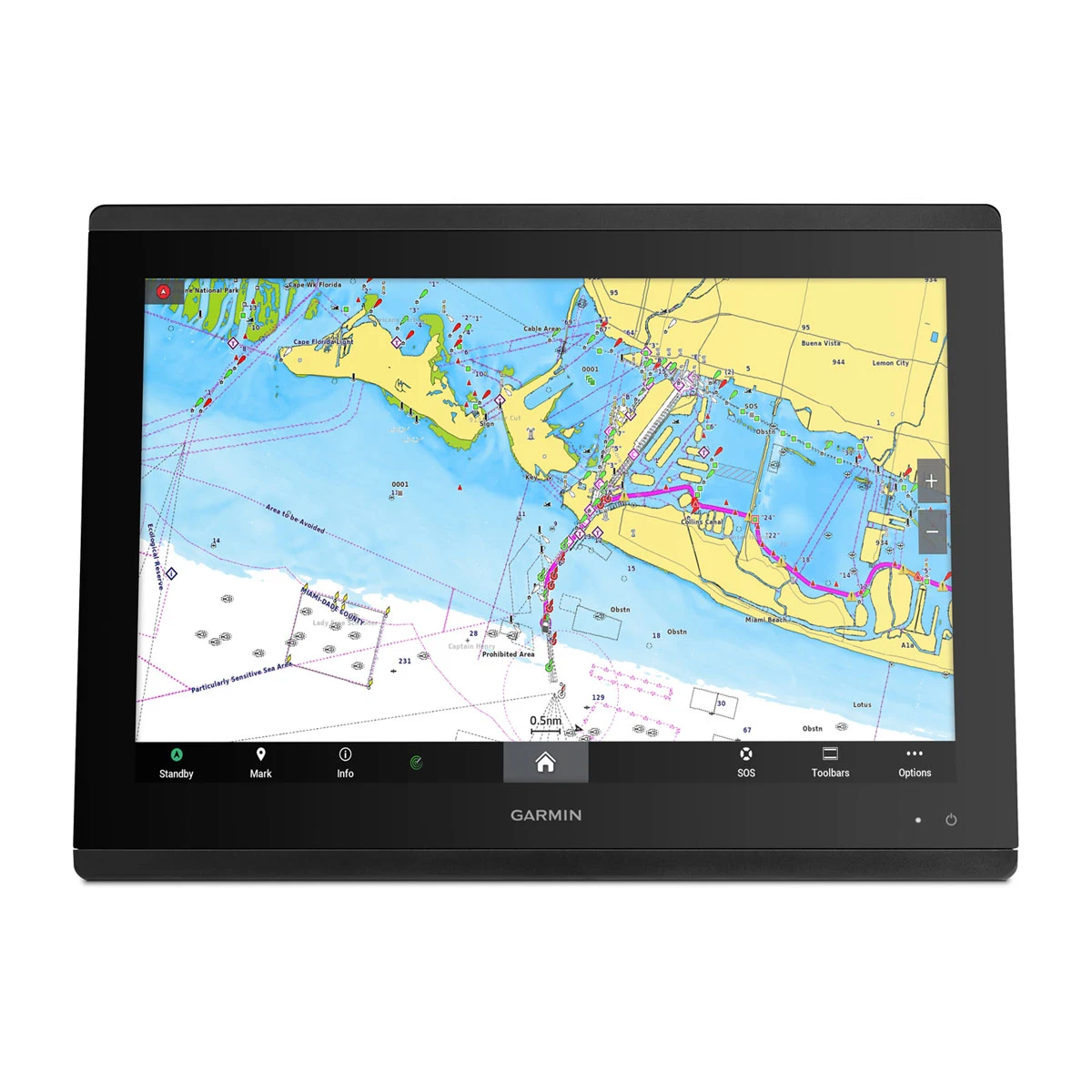 GPSMAP® 8417 MFD With Worldwide Basemap
