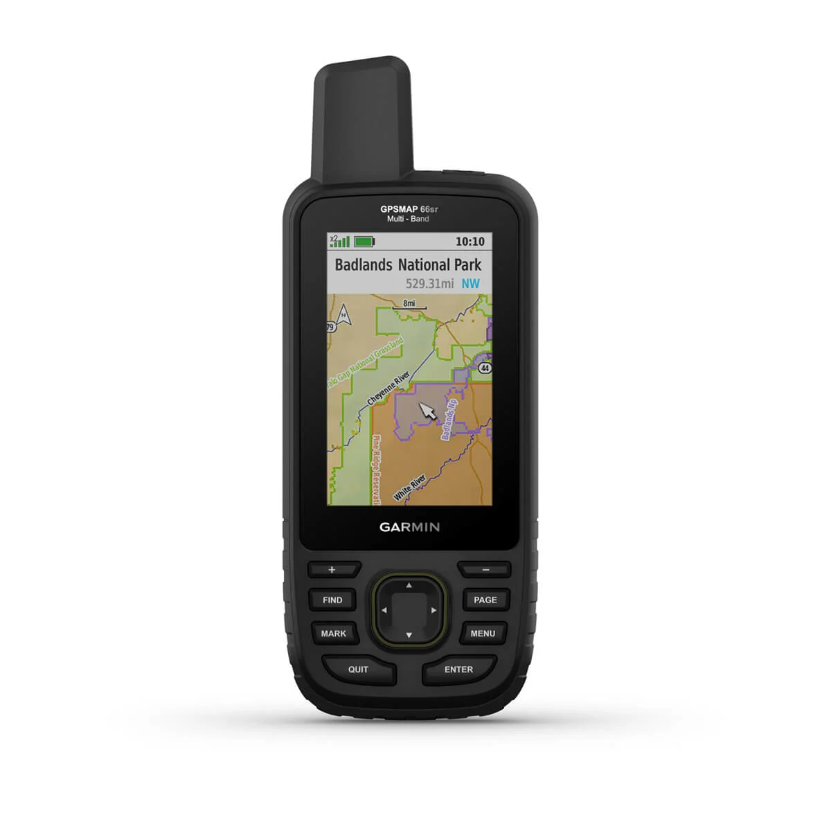 GPSMAP® 66sr Multi-Band GPS Handheld with Sensors and Topo Maps