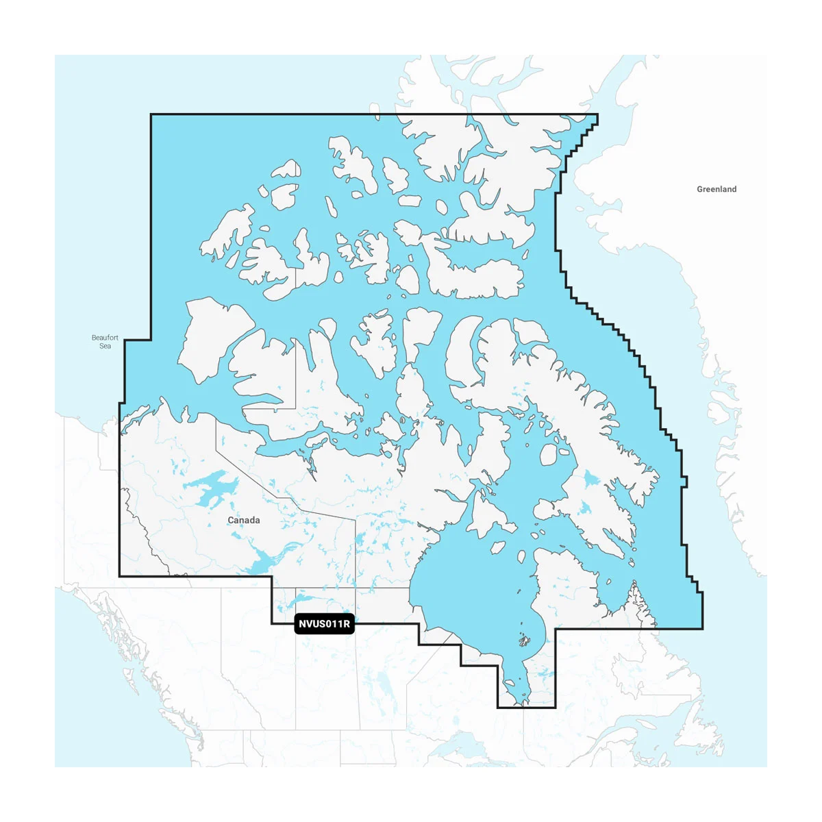 NSUS011R - Canada North - Lakes, Rivers and Coastal Marine Charts Garmin Navionics Vision+™ | NVUS011R | microSD™/SD™ and One-year Subscription