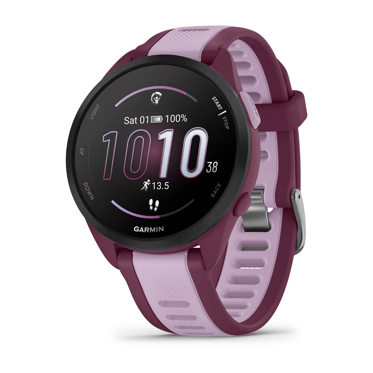 Forerunner® 165 Music Berry/Lilac