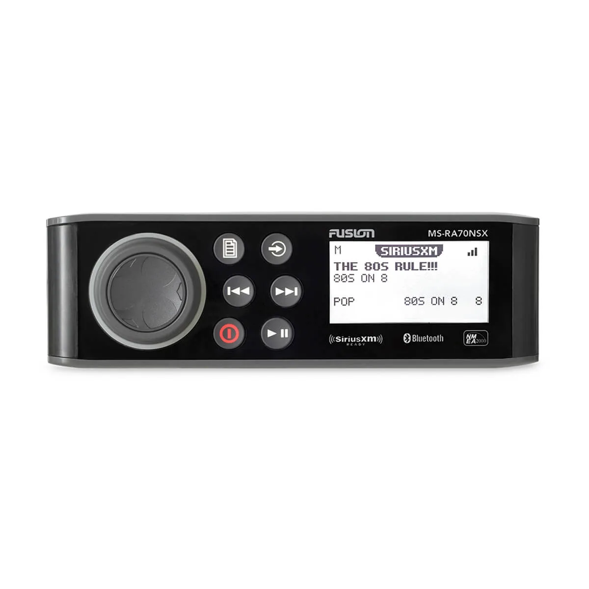 Fusion® RA70 Series Marine Stereos MS-RA70NSX Marine Stereo with NMEA 2000® and SiriusXM-Ready®