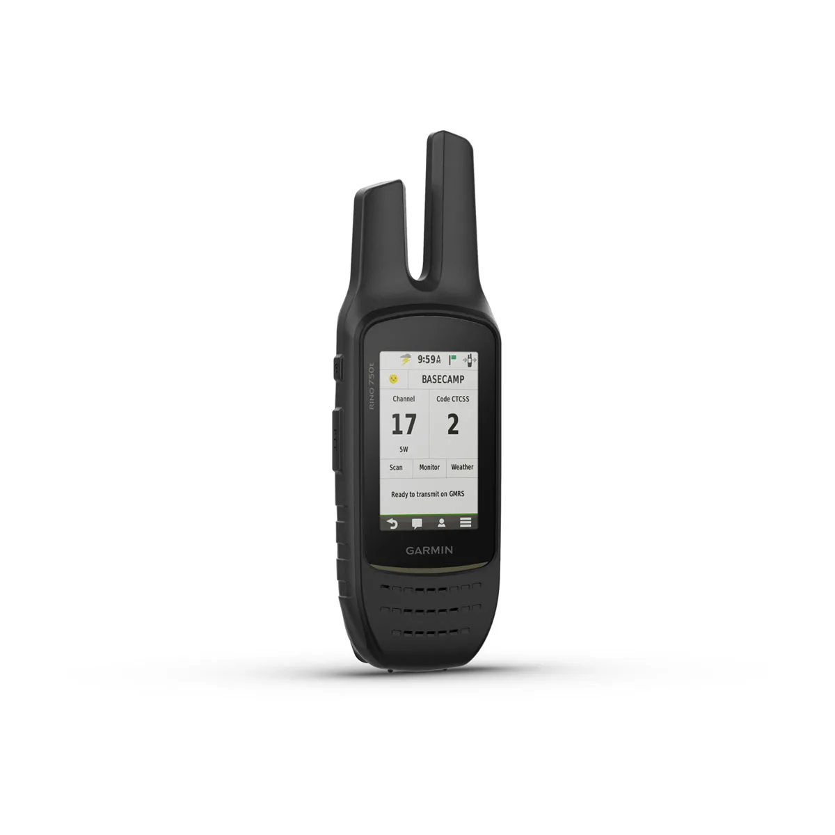 Rino® 750t 2-Way Radio/GPS Navigator with Touchscreen and TOPO Mapping