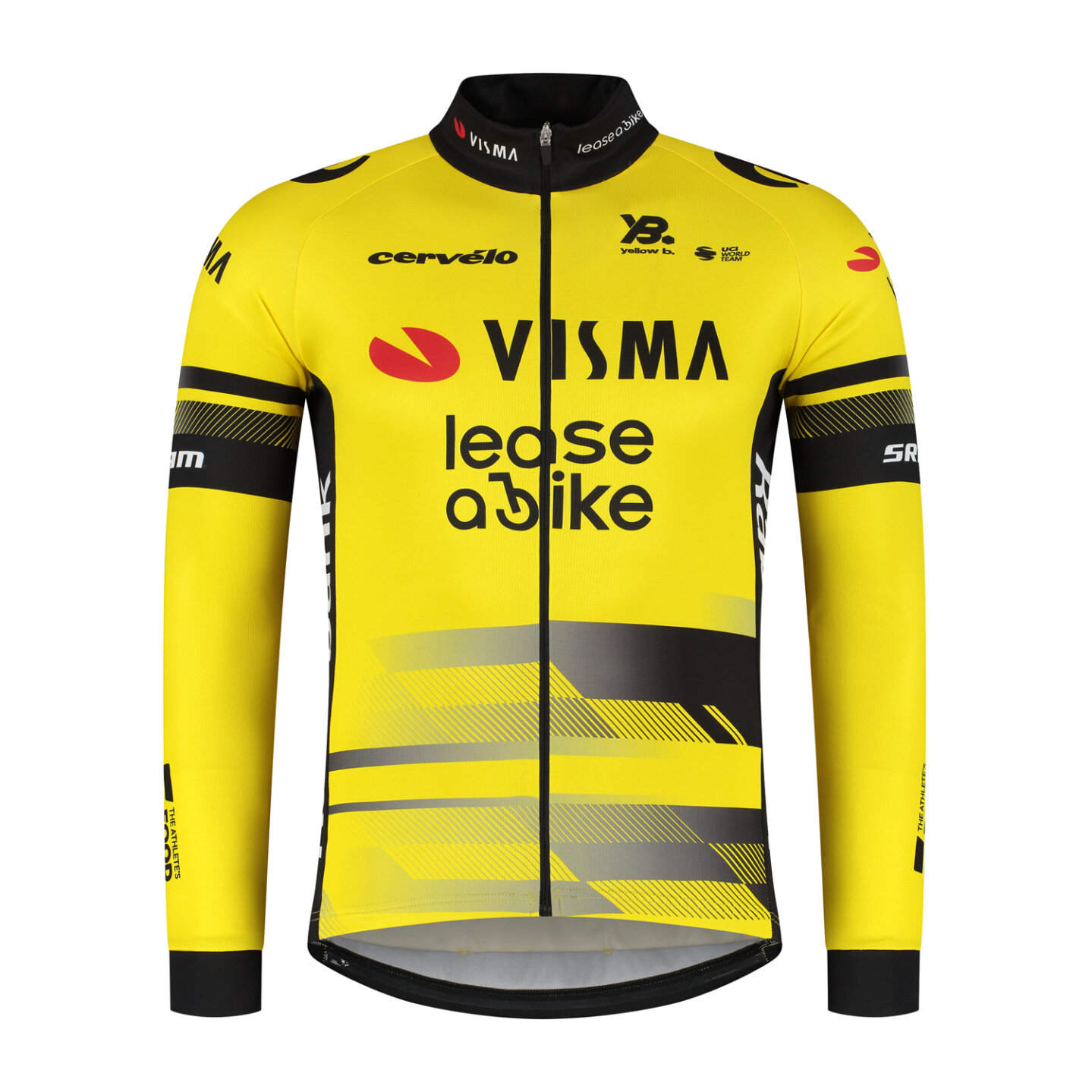 Long-sleeve cycling jersey men 2025 - Team Visma | Lease a Bike