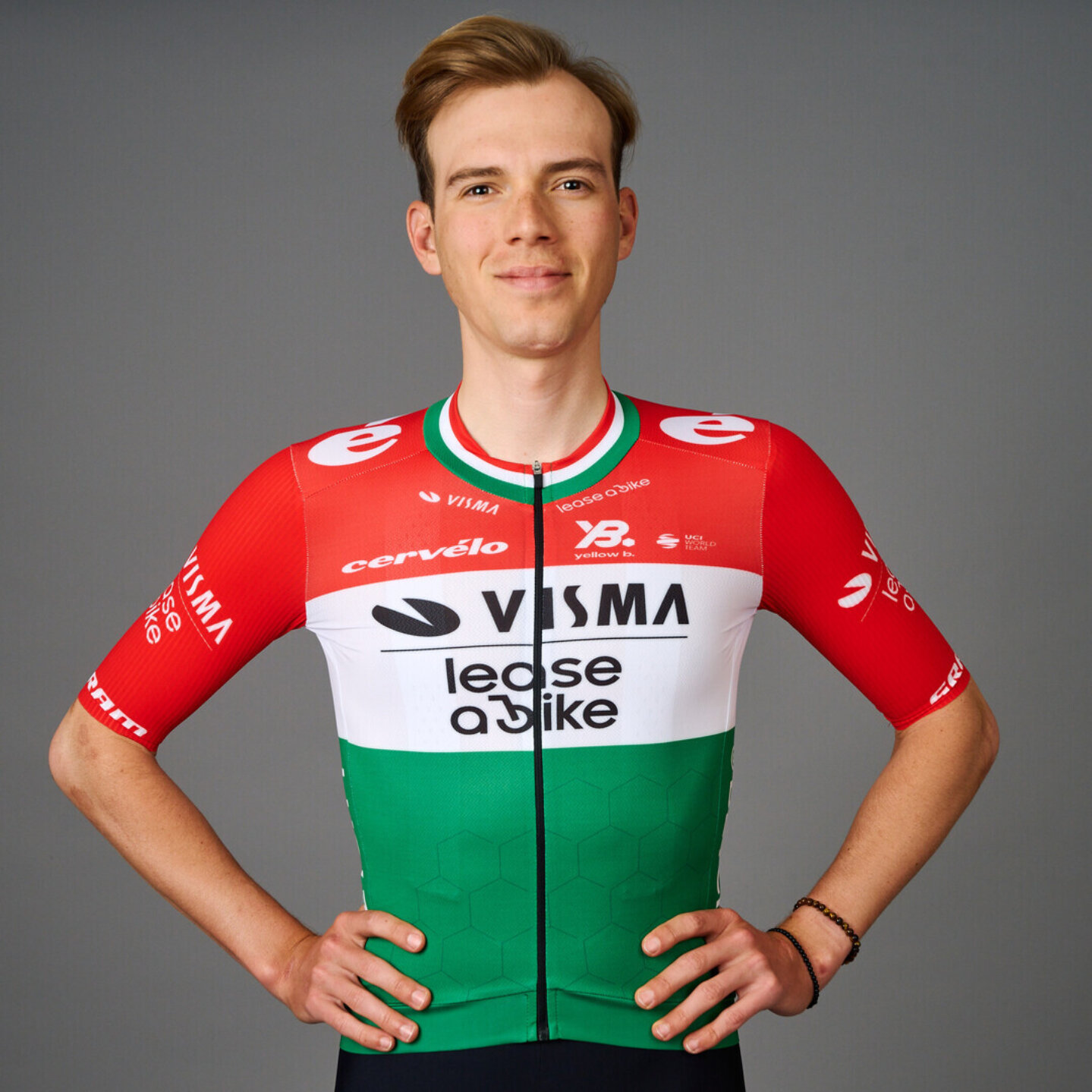 Cycling jersey men's Hungarian champion 2025 - Attila Valter