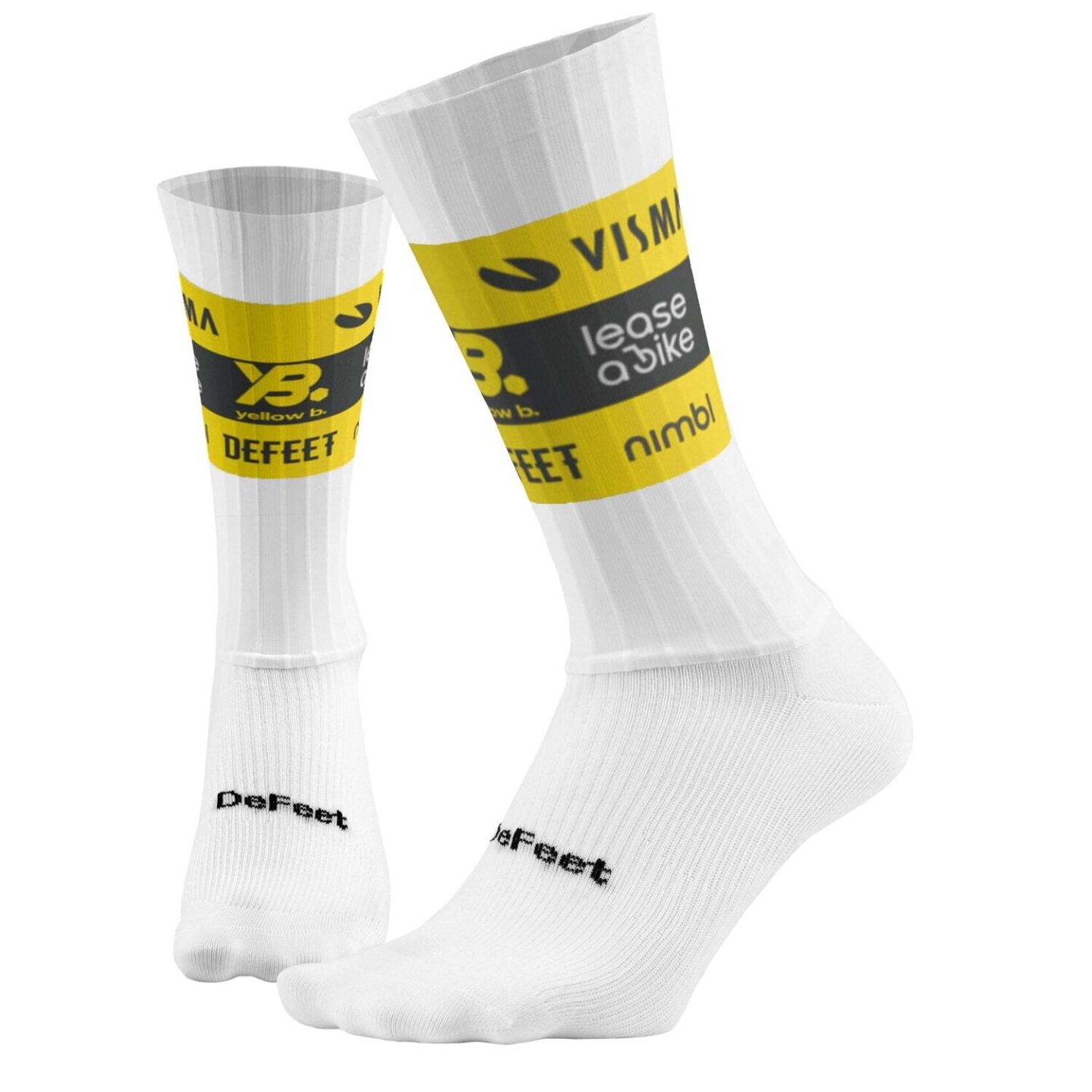 Aero cycling socks 2025 - Team Visma | Lease a Bike