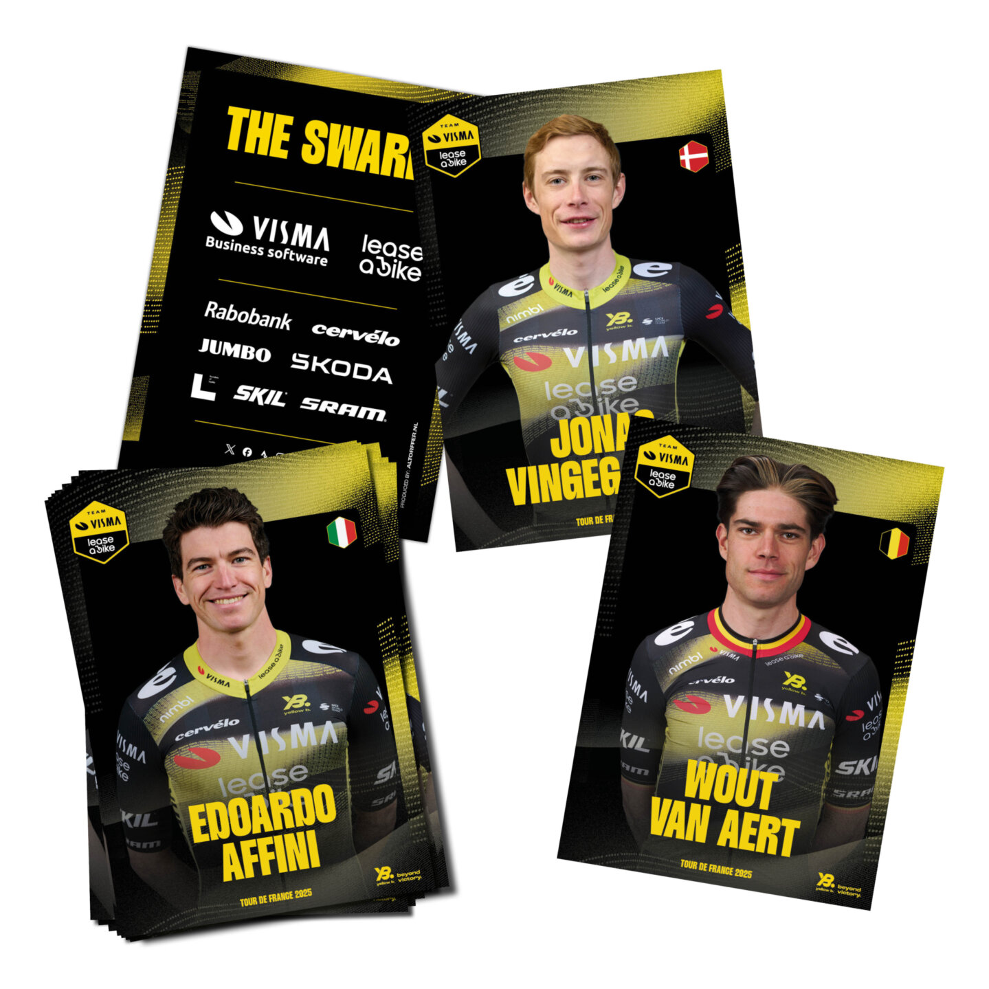 Photo cards Tour team 2025 - The Swarm