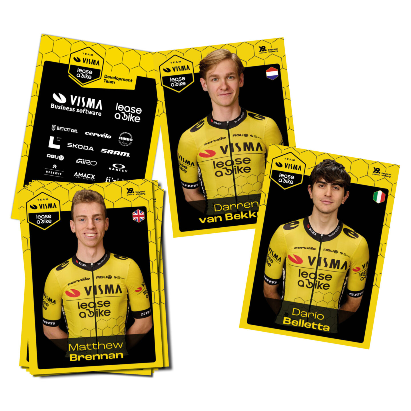 Photo cards Development Team 2024 - Team Visma | Lease a Bike