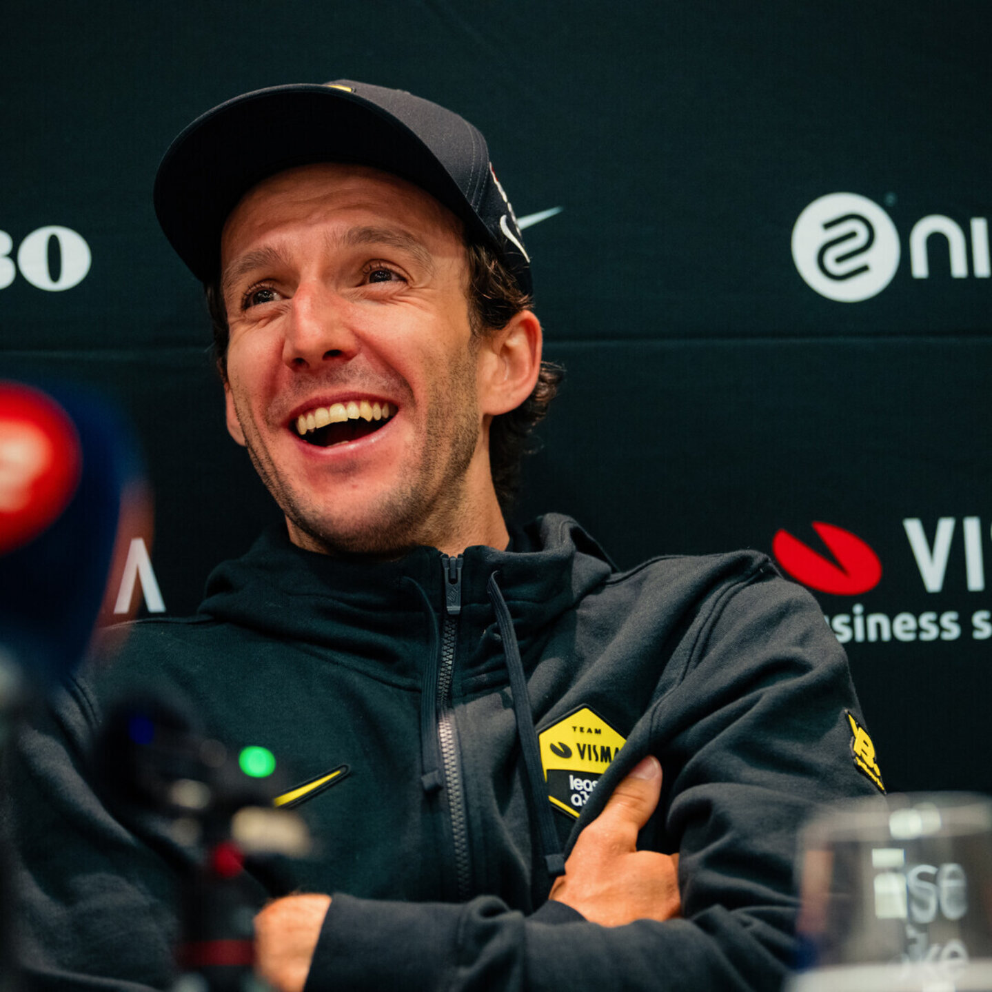 Nike full zip hoodie men - Team Visma | Lease a bike