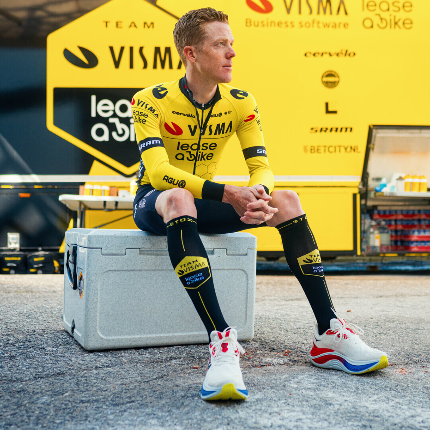 Stox recovery socks men - Team Visma | Lease a Bike