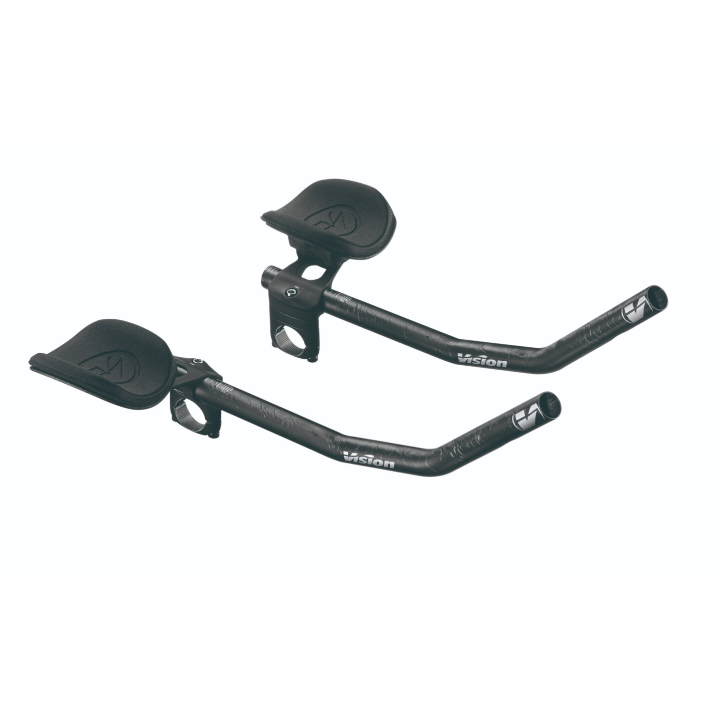 Vision Trimax clip-on J-bend time trial handlebars