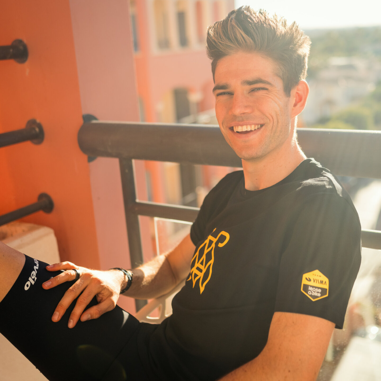 Casual T-shirt Fan Peloton - Team Visma | Lease a Bike