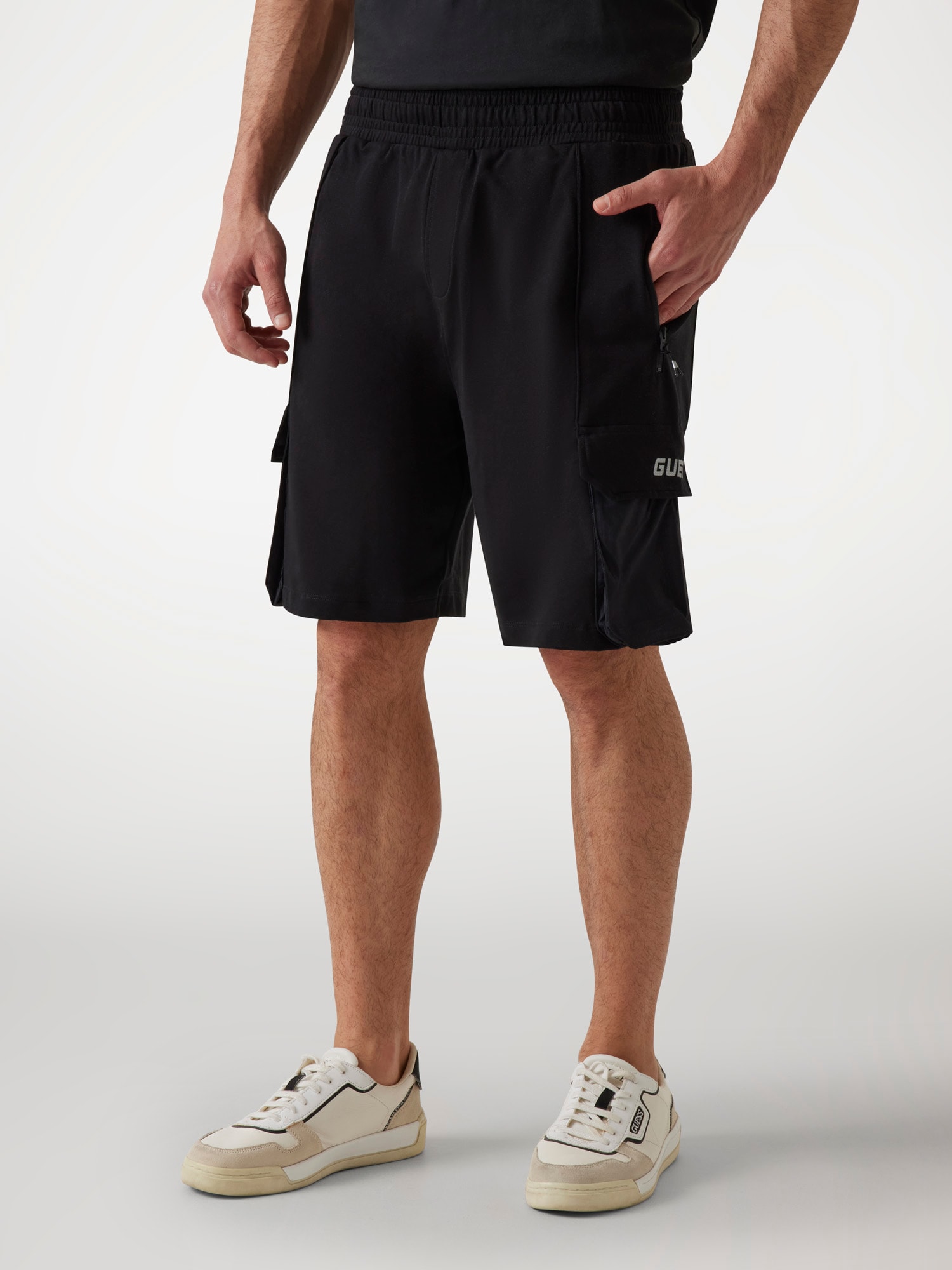 Relaxed-fit cargo shorts