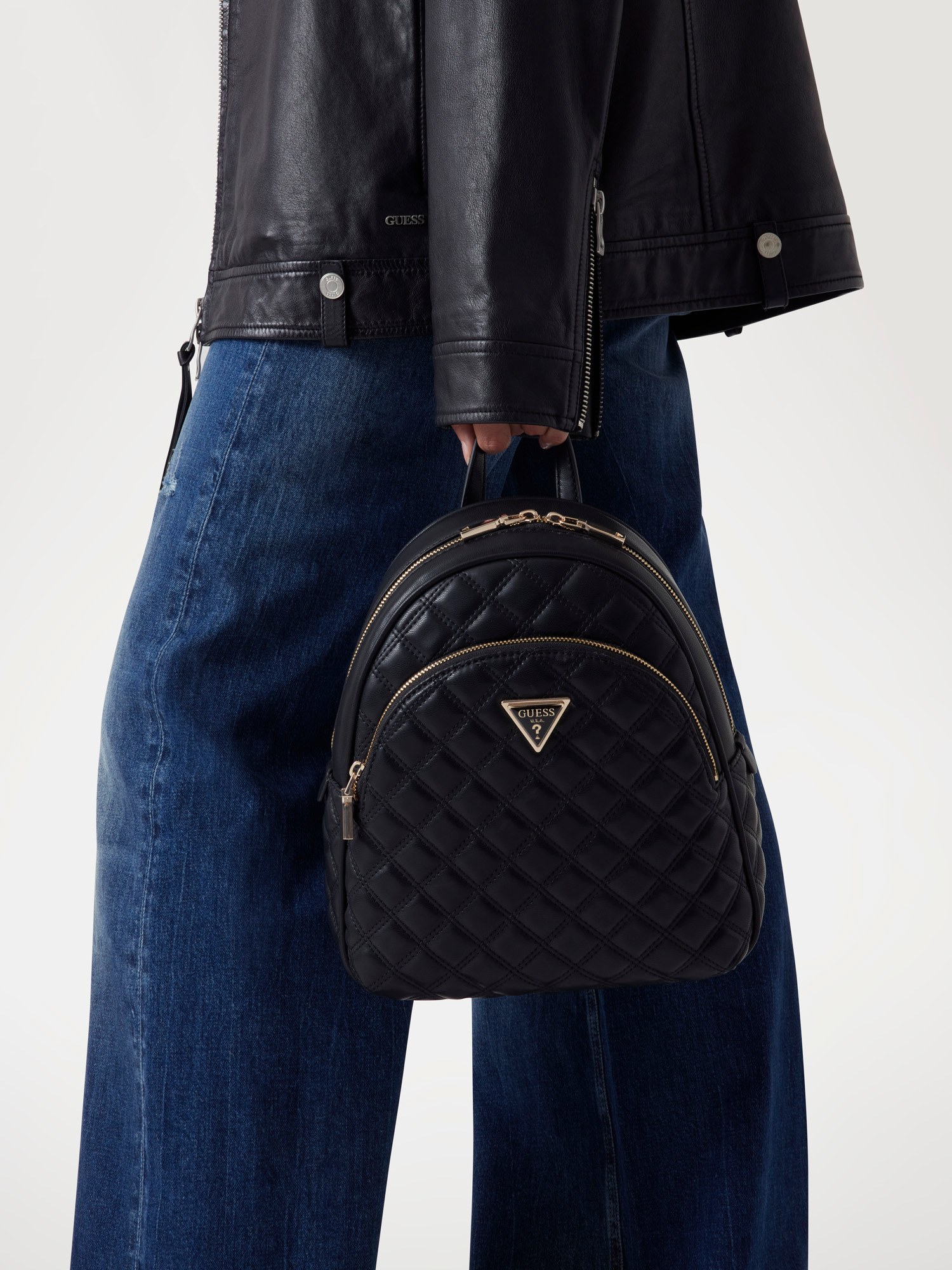 Giully quilted backpack