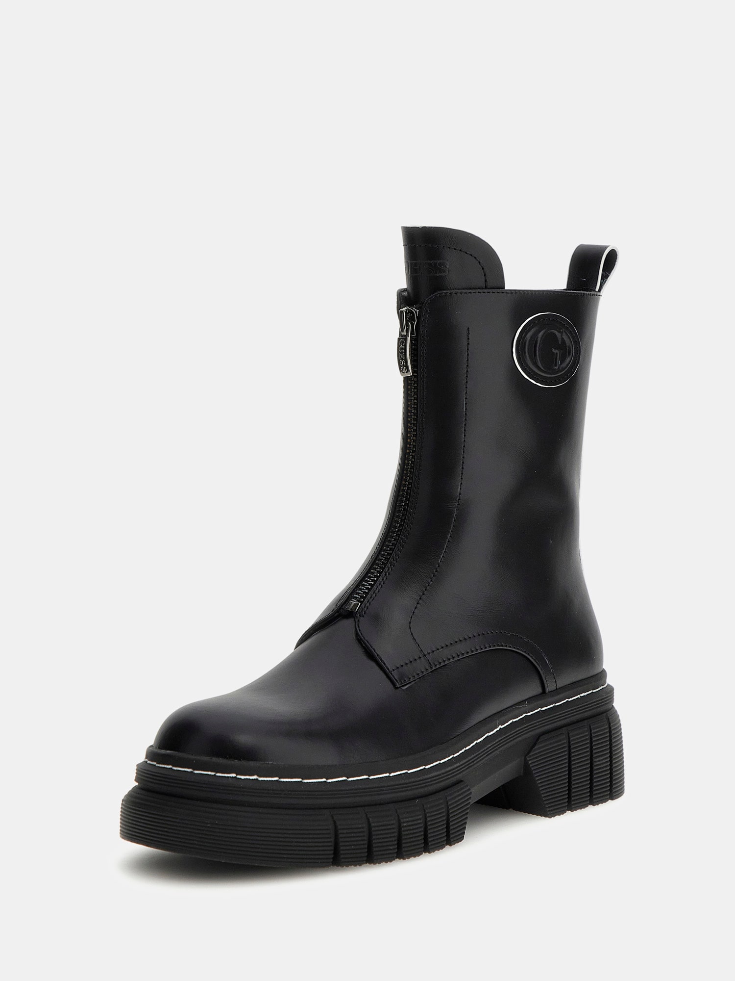 Annia genuine leather ankle boot