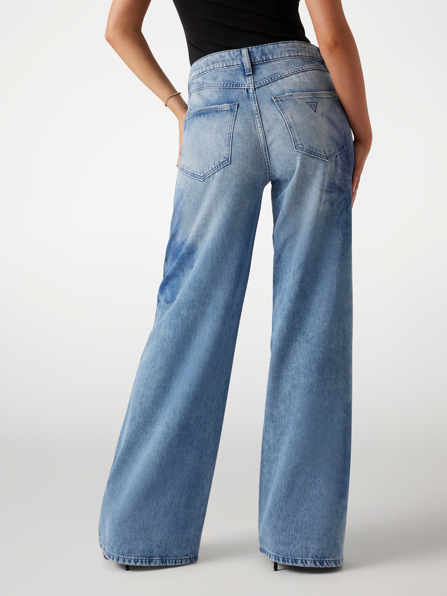 Bellflower printed jeans