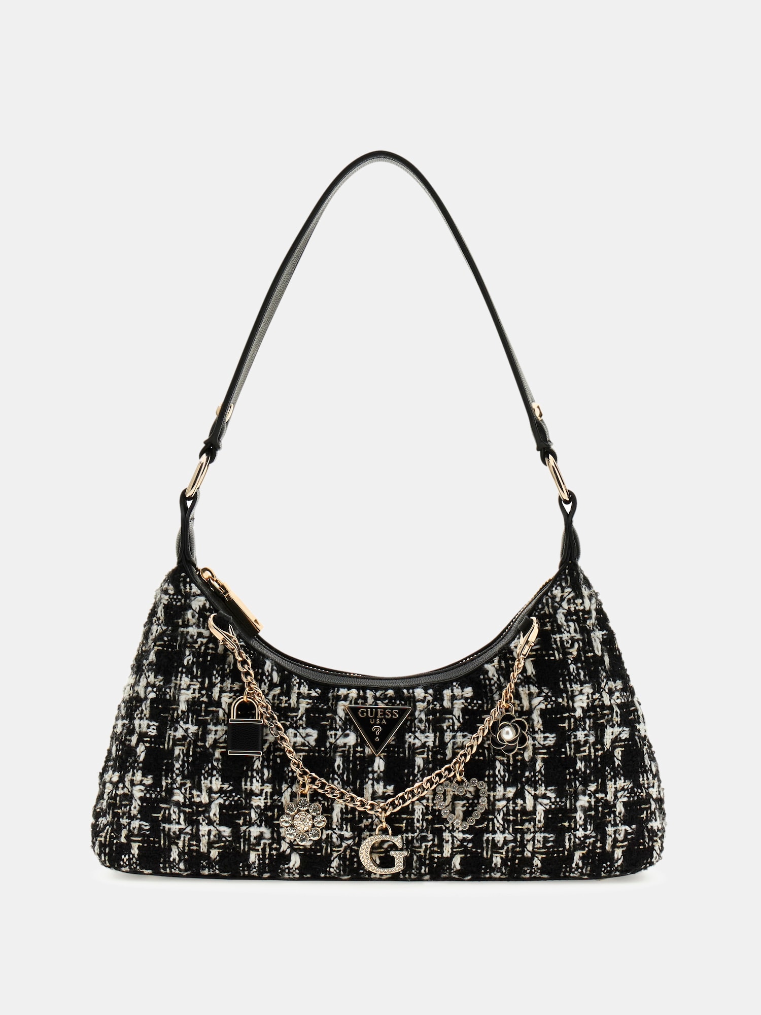 Everlee Tweed Shoulder Bag