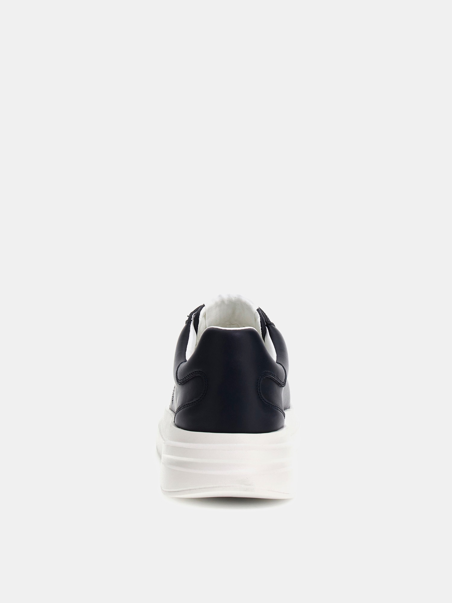 Elba leather-blend sneaker