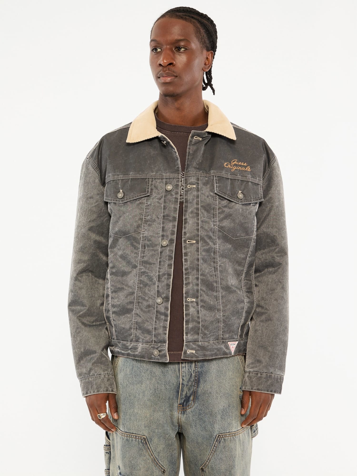 GUESS Originals nylon trucker jacket