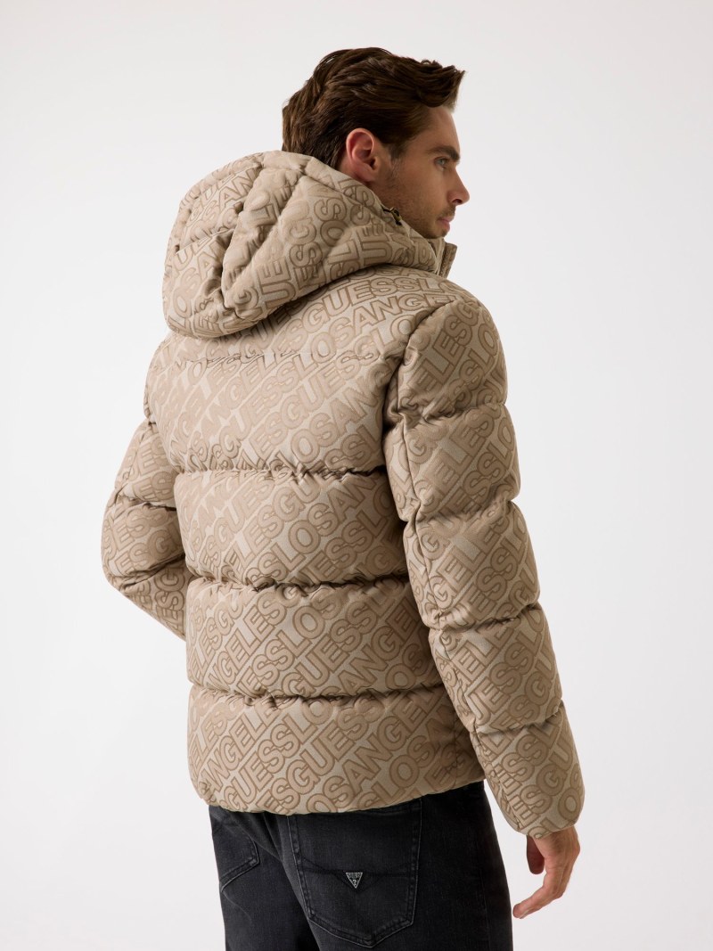 Logo puffer jacket
