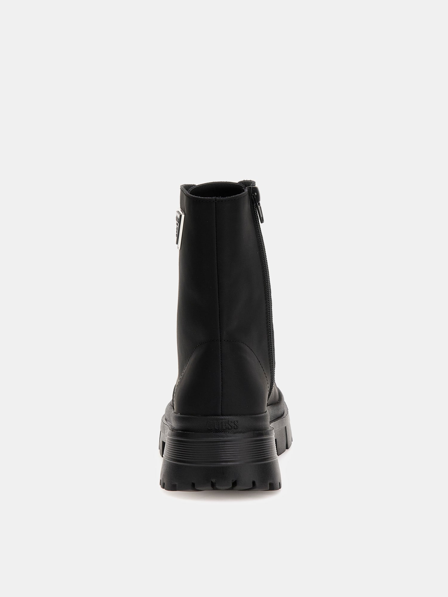 Pamya Leather-Blend Combat Boot