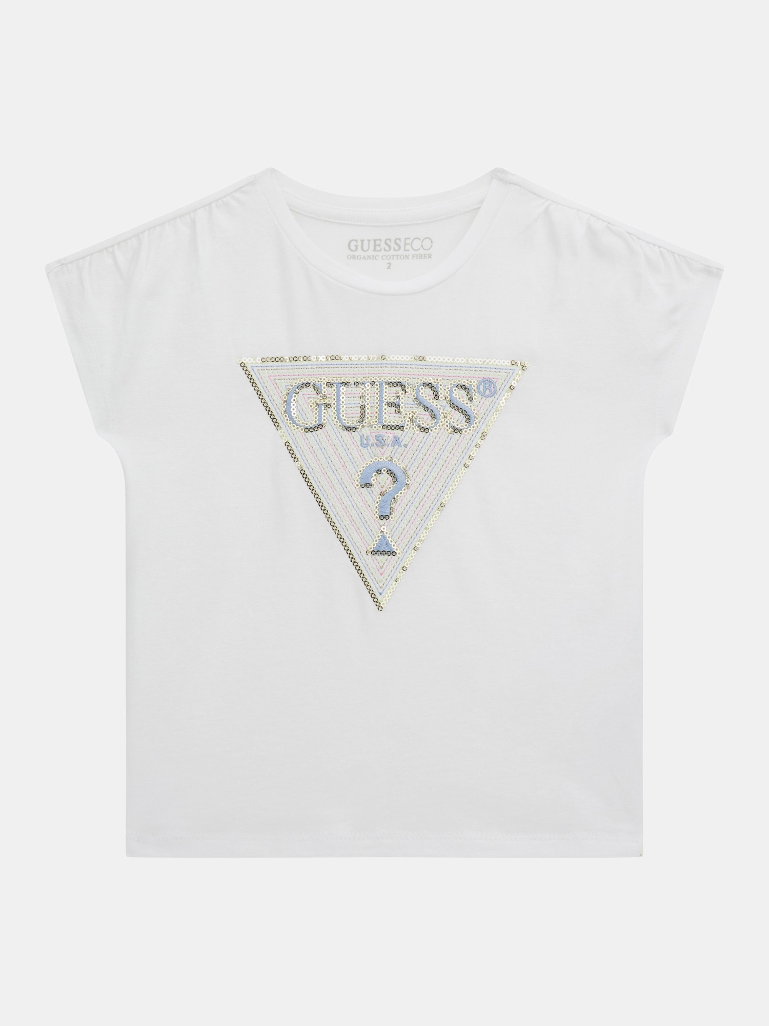 Sequins logo t-shirt