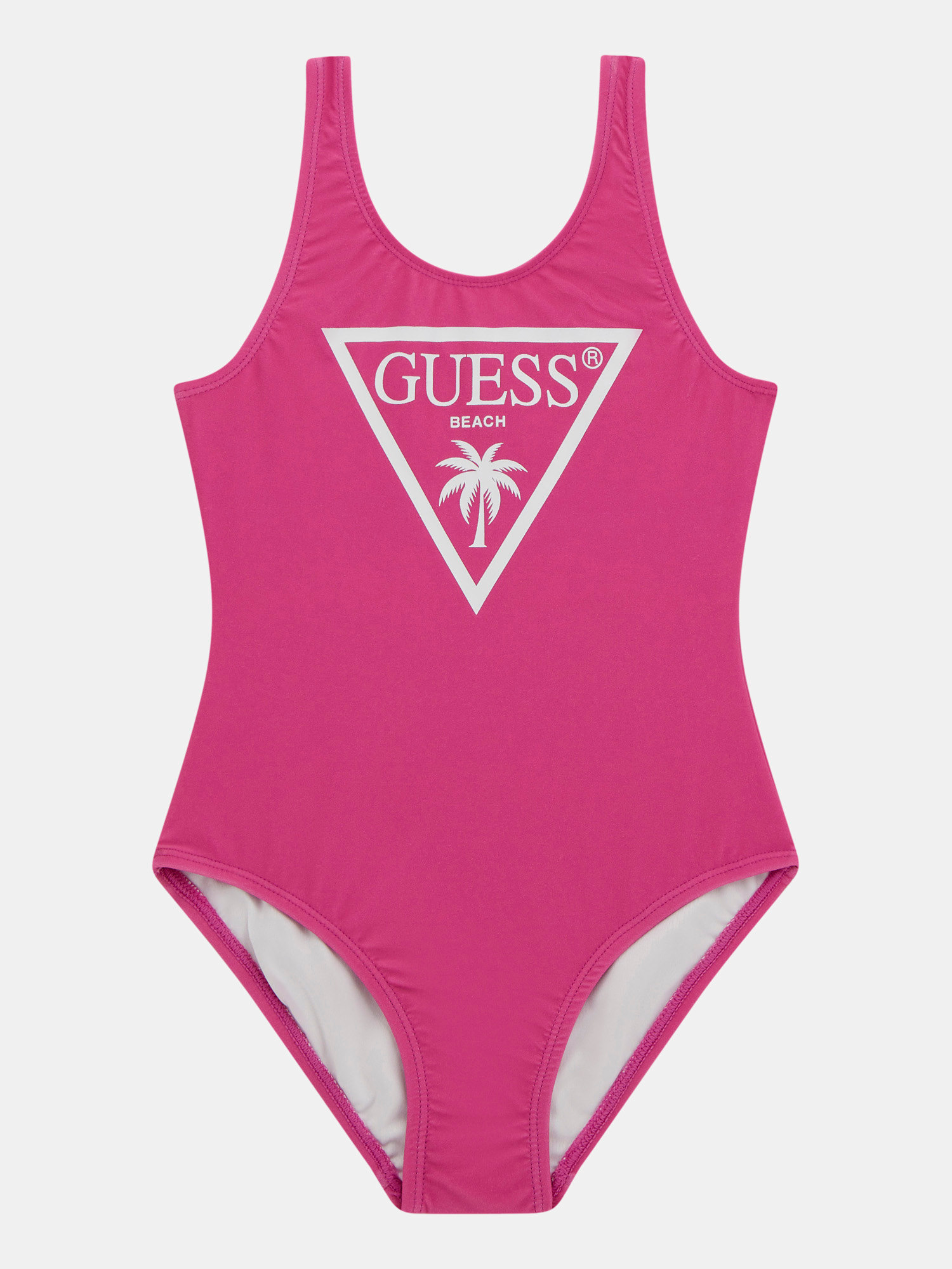 Triangle logo one piece sweamsuit