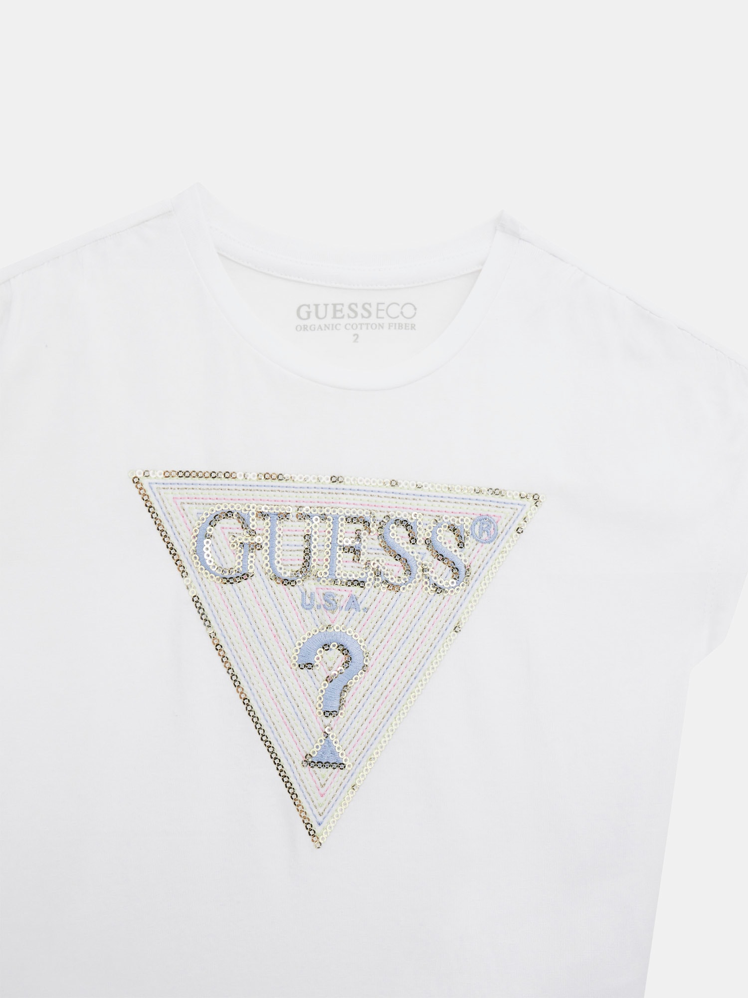 Sequins logo t-shirt