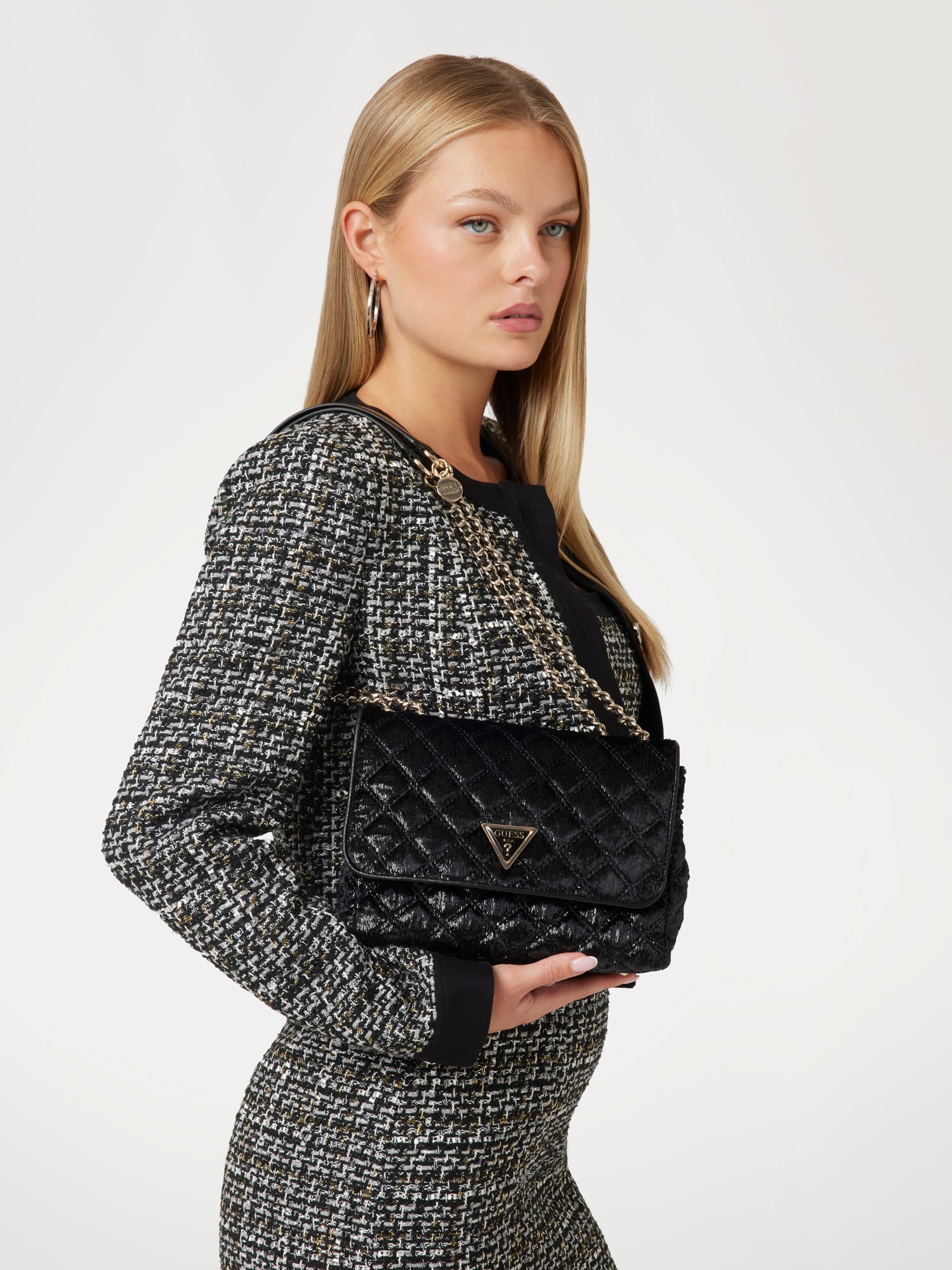 Giully chenille crossbody