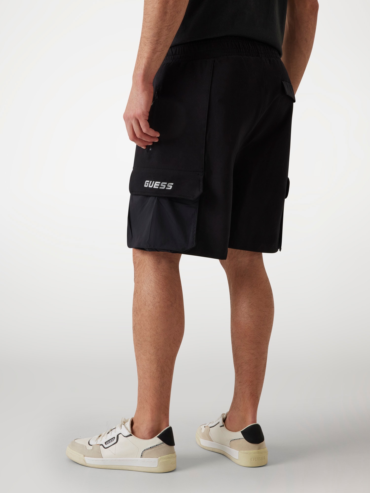 Relaxed-fit cargo shorts